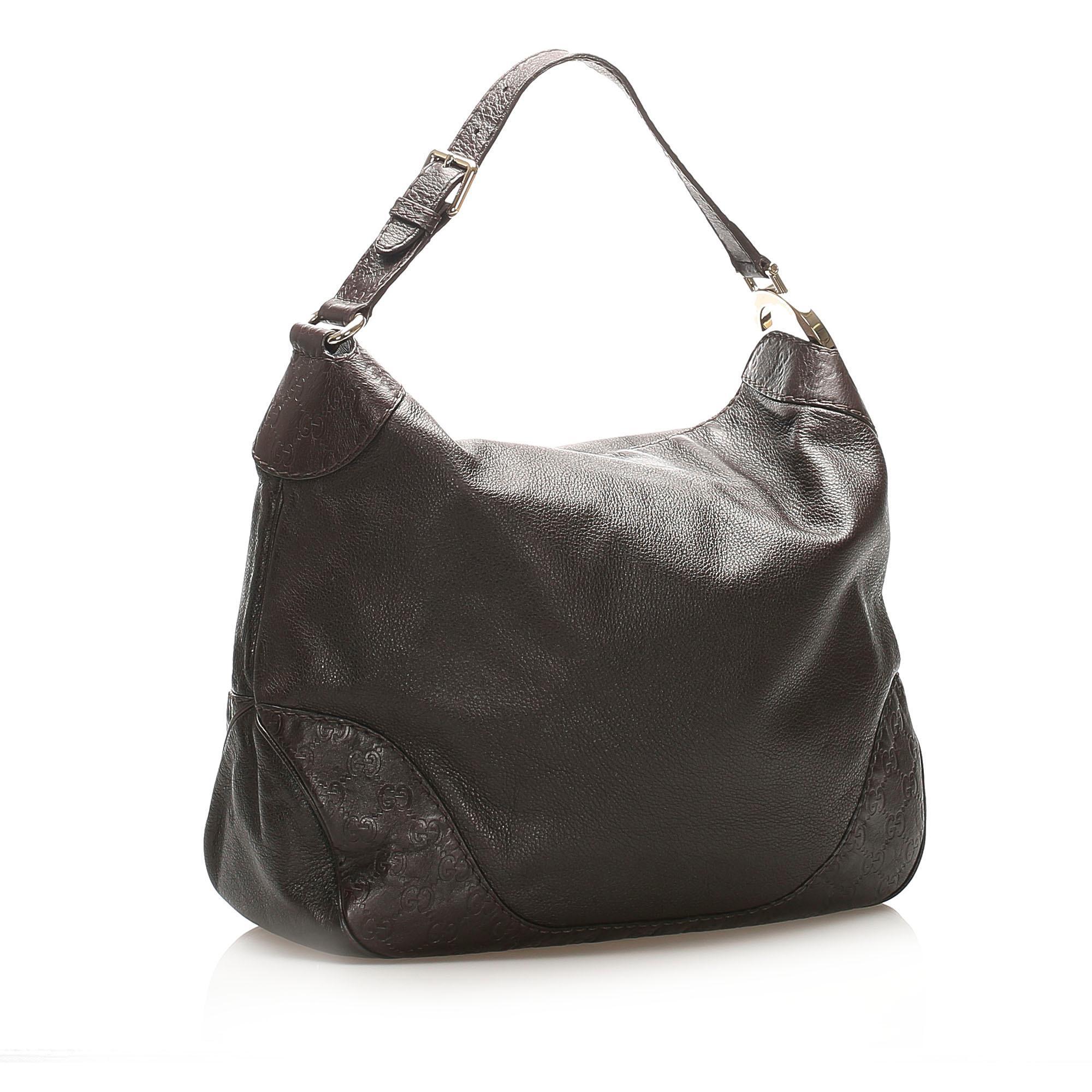 Gucci Charlotte Leather Tote Bag SHG15381