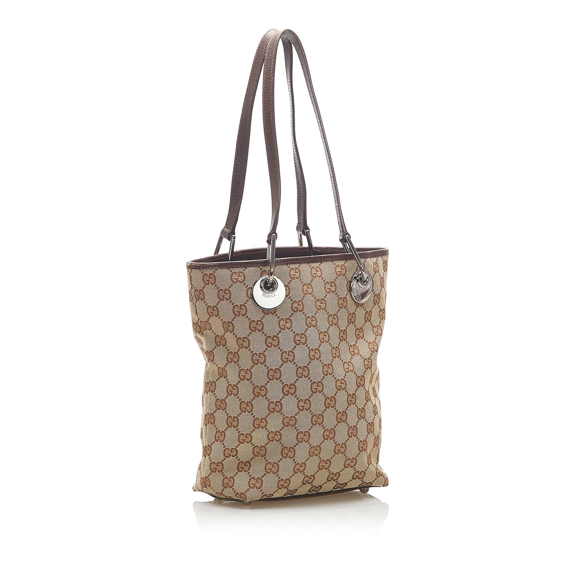 Gucci Eclipse GG Canvas Tote Bag SHG15872