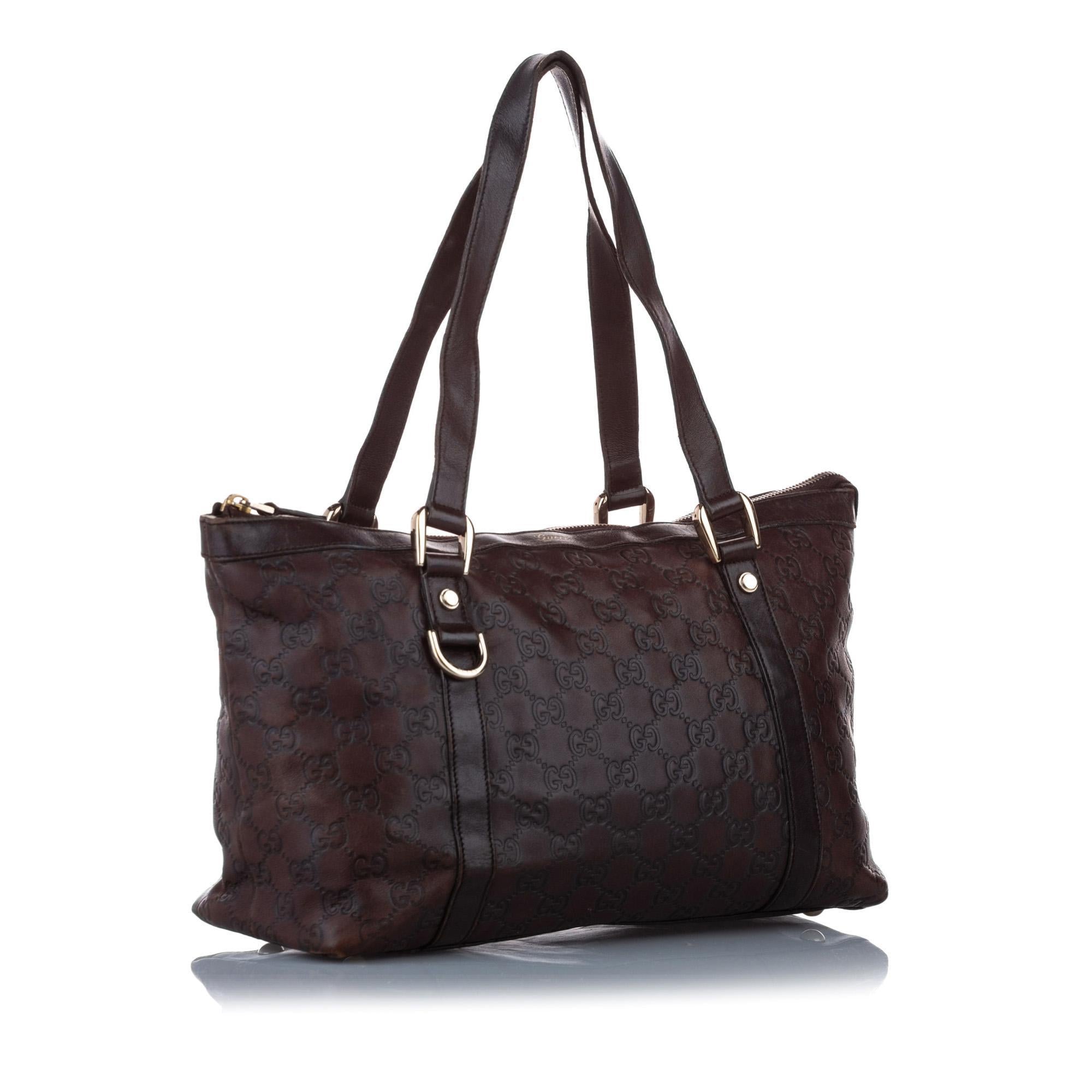 Gucci Guccissima Leather Tote Bag SHG15886