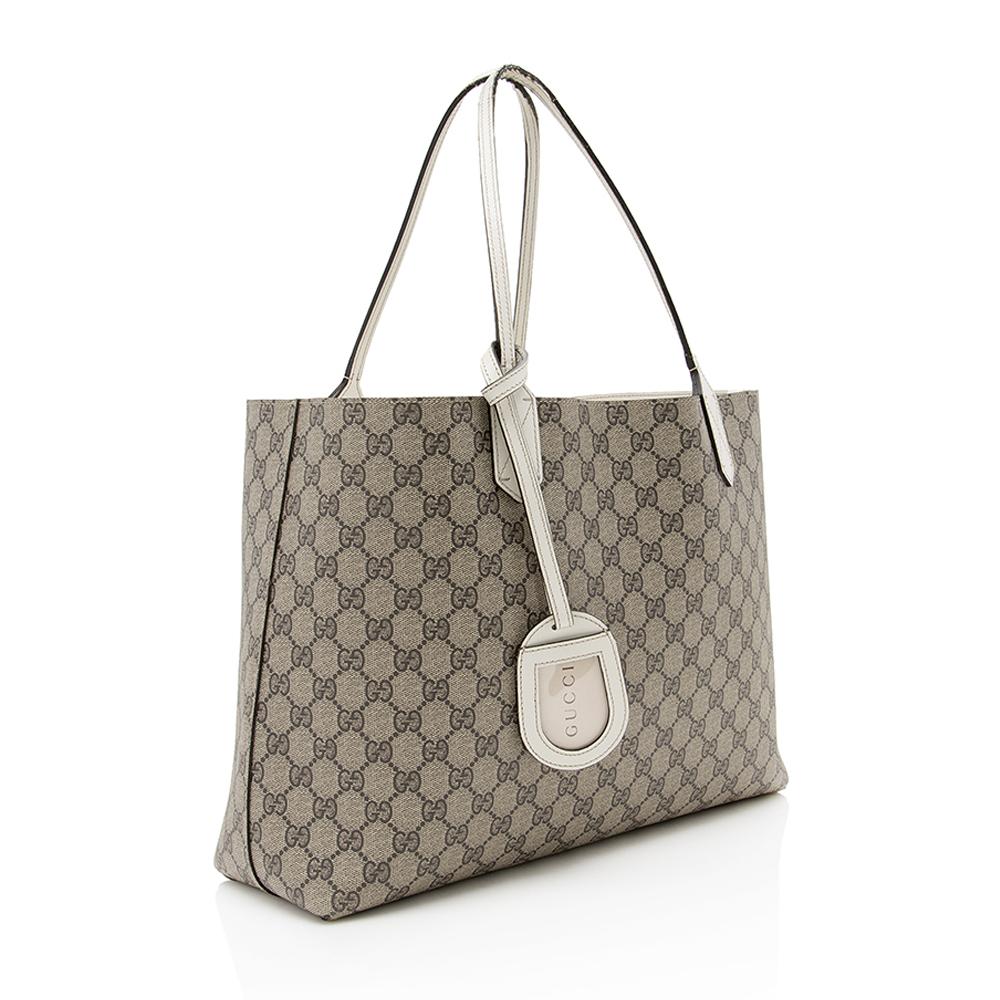 Gucci GG Supreme Reversible Medium Tote SHF13342
