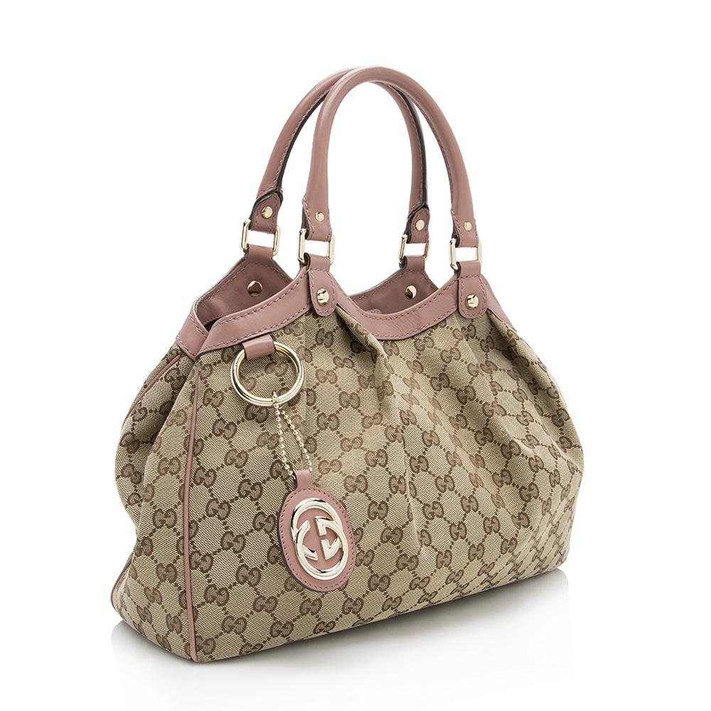 Gucci GG Canvas Sukey Medium Tote SHF13245