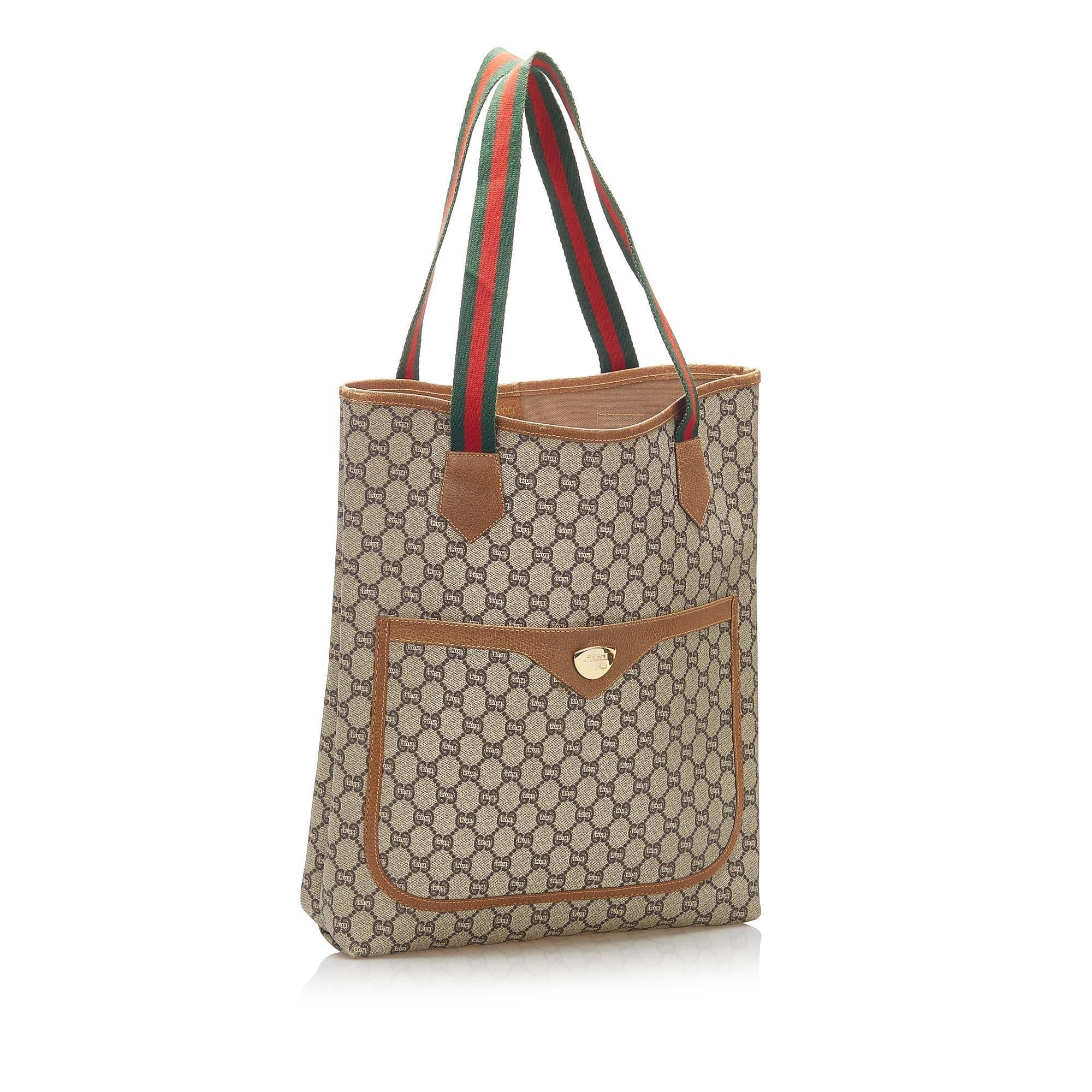 Gucci GG Plus Web Tote Bag SHG16279