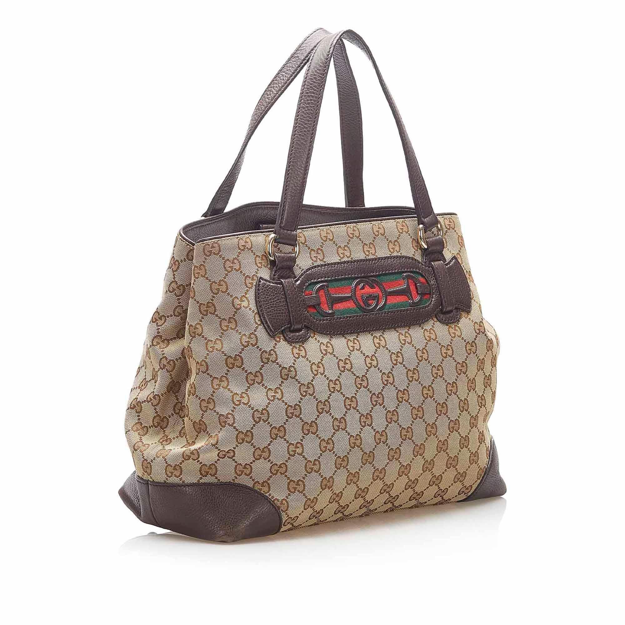 Gucci GG Canvas Dressage Tote SHG16474