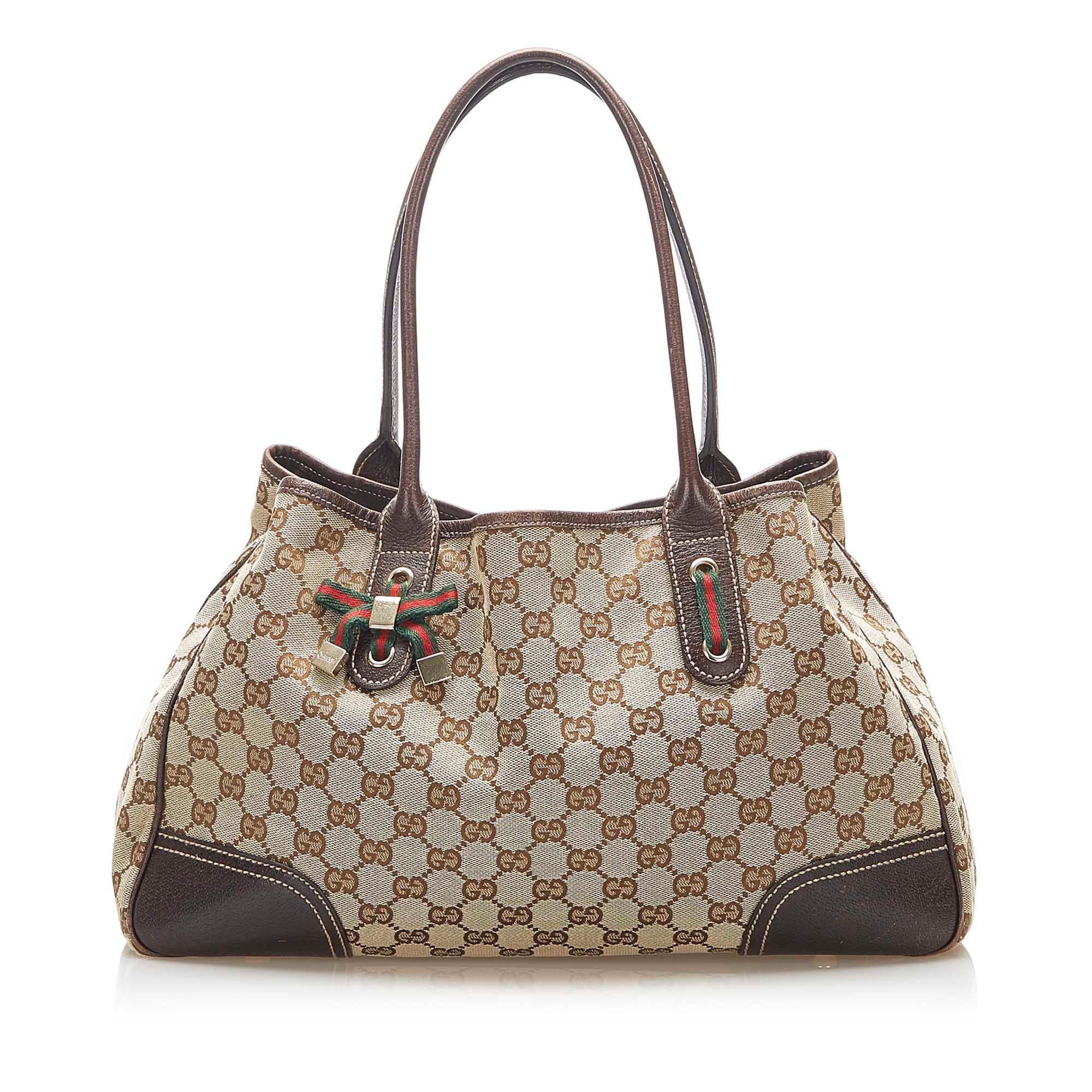 Gucci GG Canvas Princy Tote Bag SHG16501