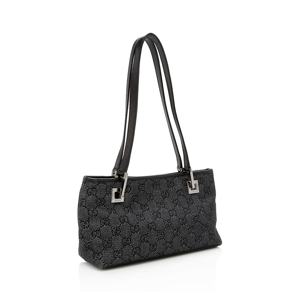 Gucci GG Denim Small Tote SHF13484
