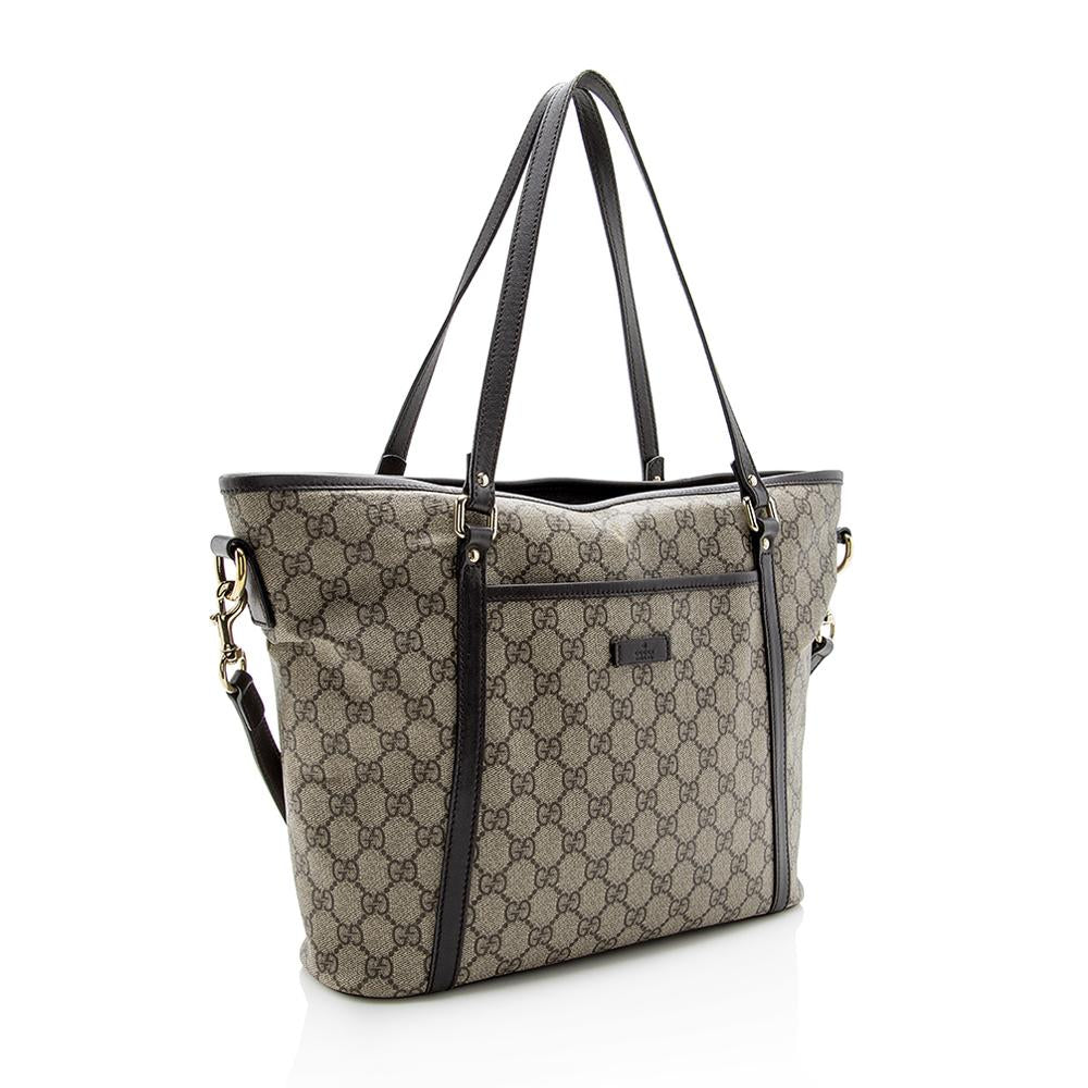 Gucci GG Supreme Convertible Tote SHF13575