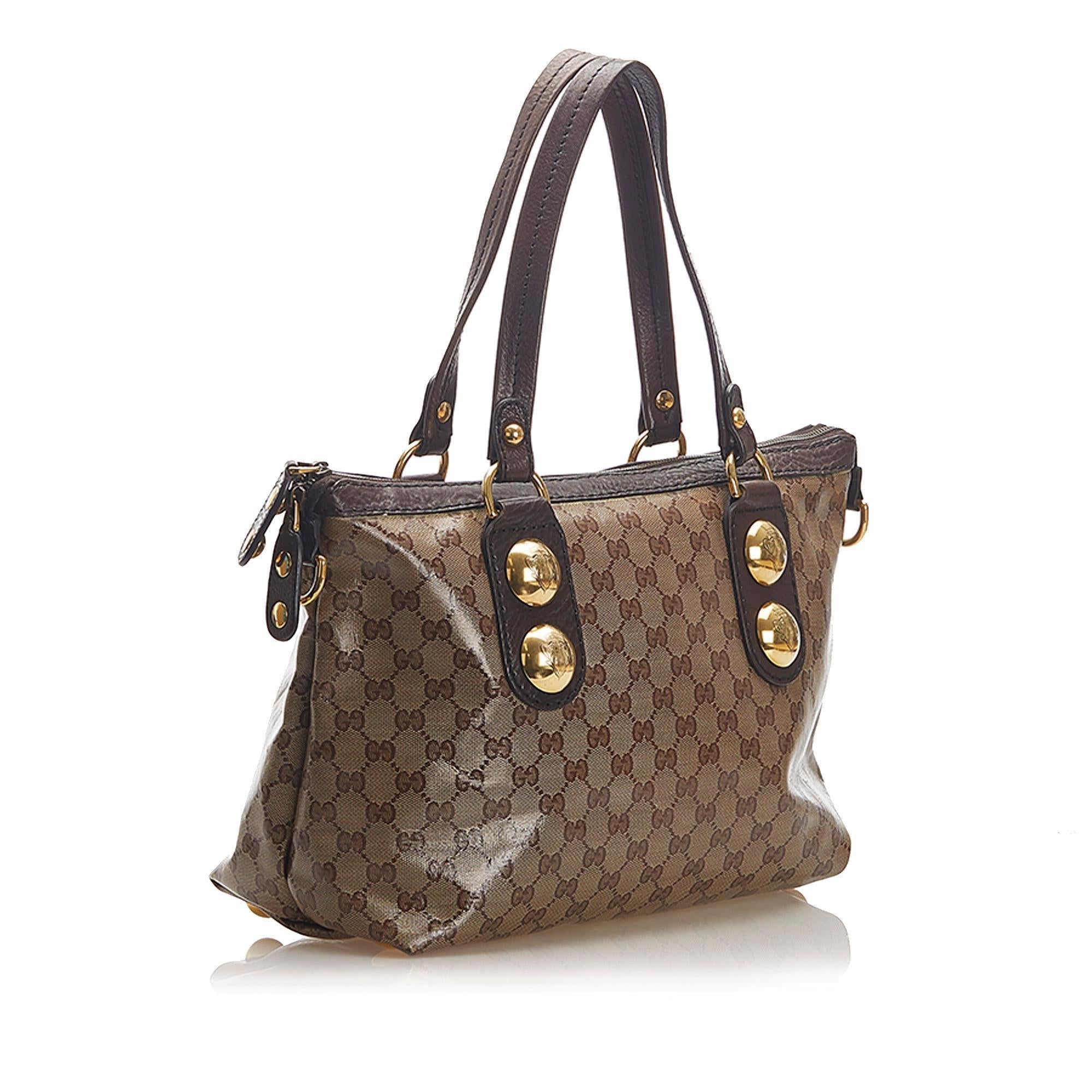 Gucci Babouska GG Crystal Tote Bag SHG17181