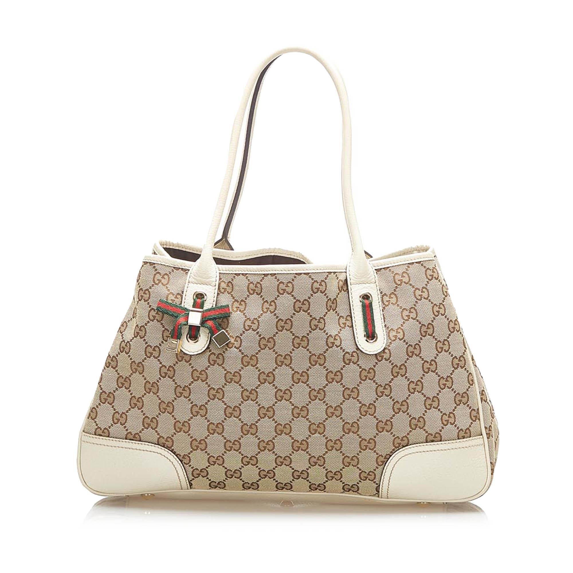 Gucci GG Canvas Princy Tote Bag SHG17185