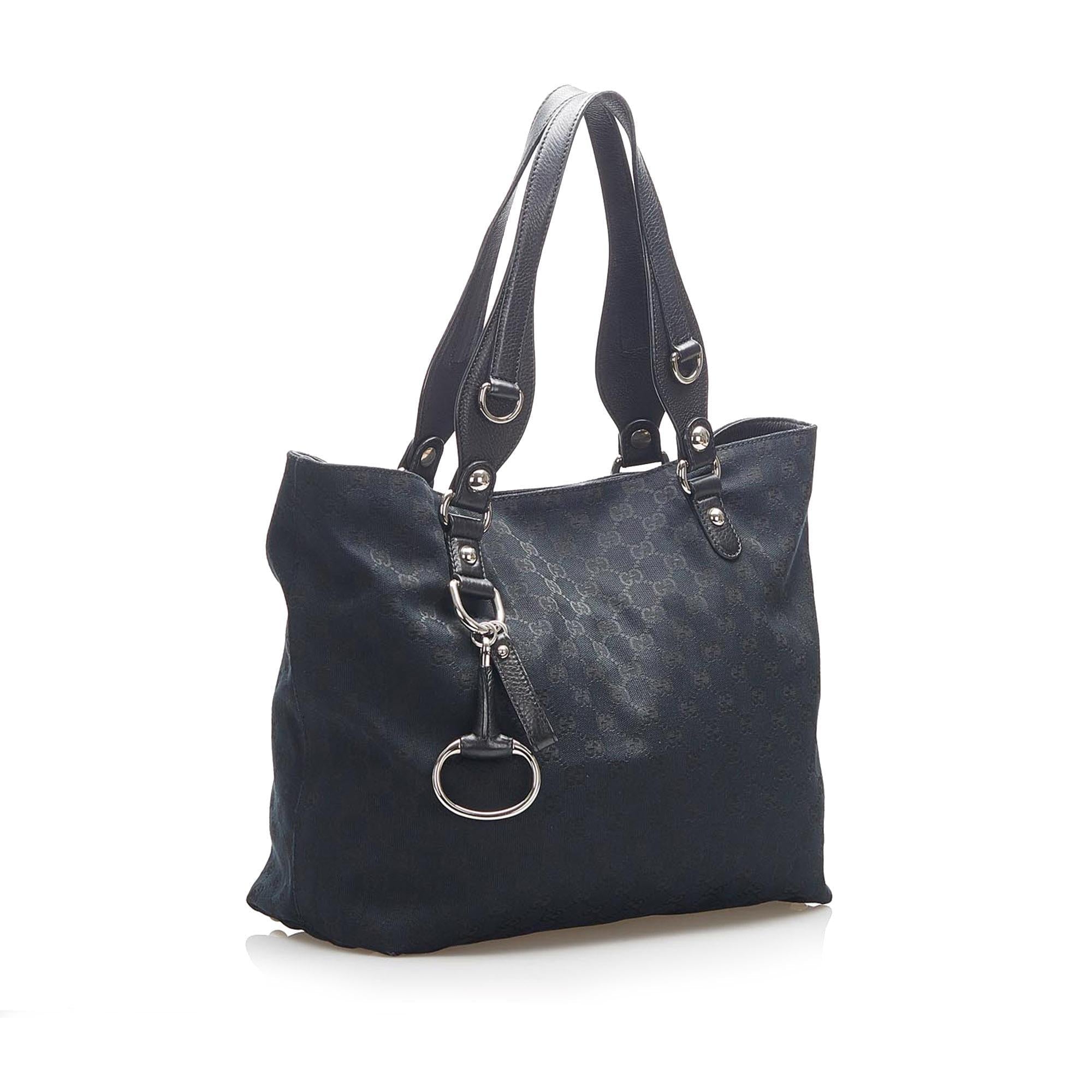 Gucci GG Canvas Icon Bit Tote Bag SHG17184