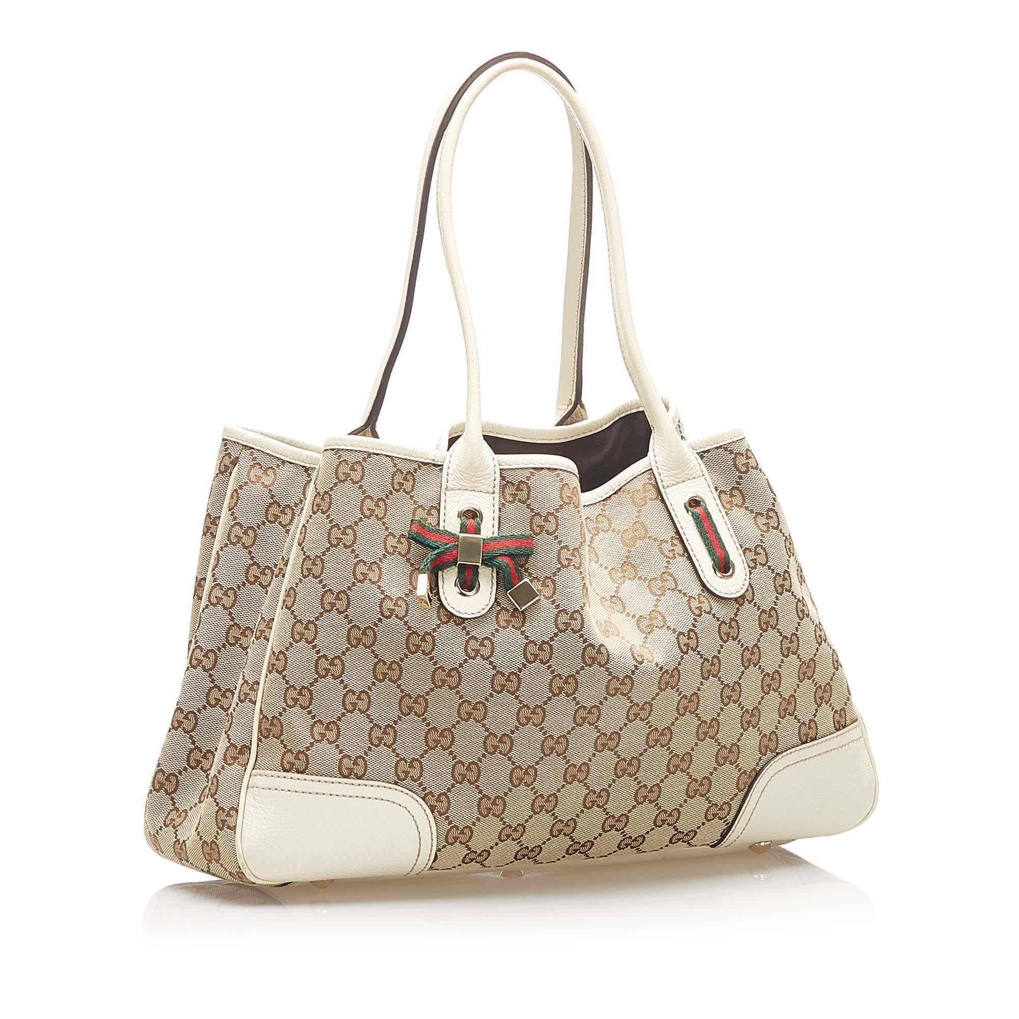 Gucci GG Canvas Princy Tote Bag SHG17187