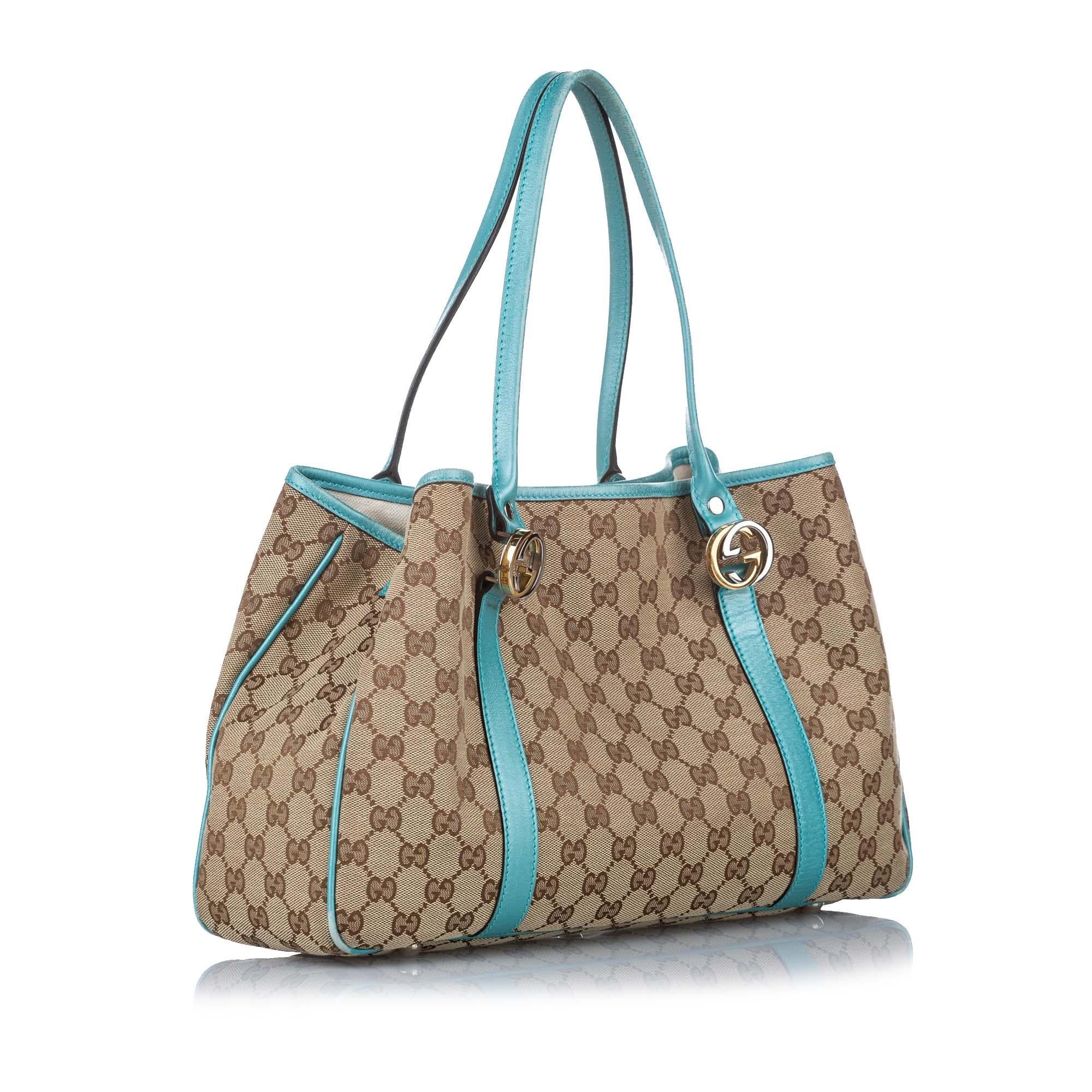 Gucci GG Canvas Twins Tote Bag SHG17106
