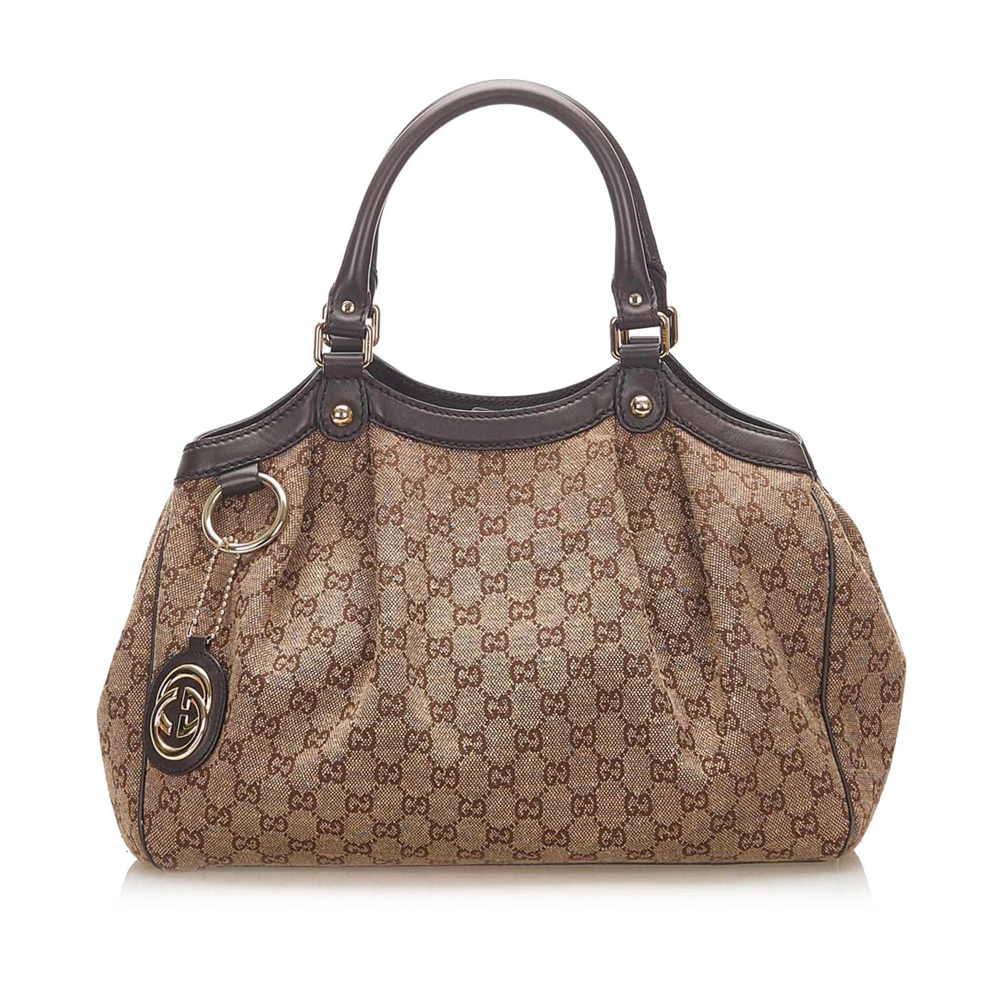 Gucci GG Canvas Sukey Tote Bag SHG17378