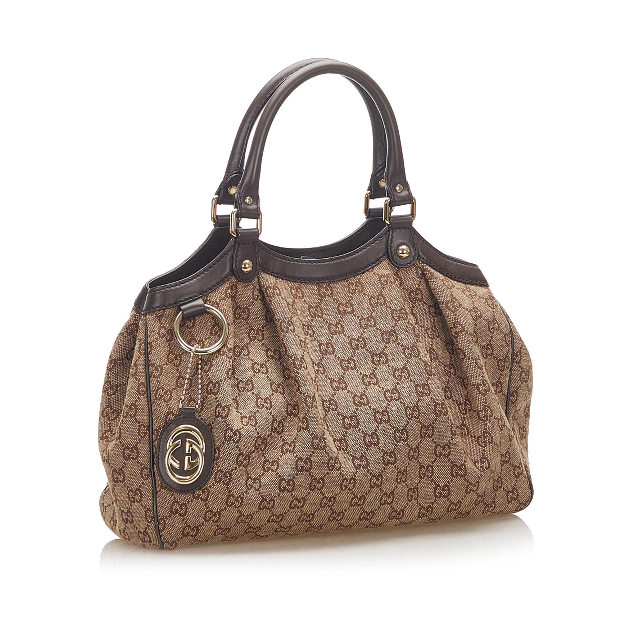 Gucci GG Canvas Sukey Tote Bag SHG17378