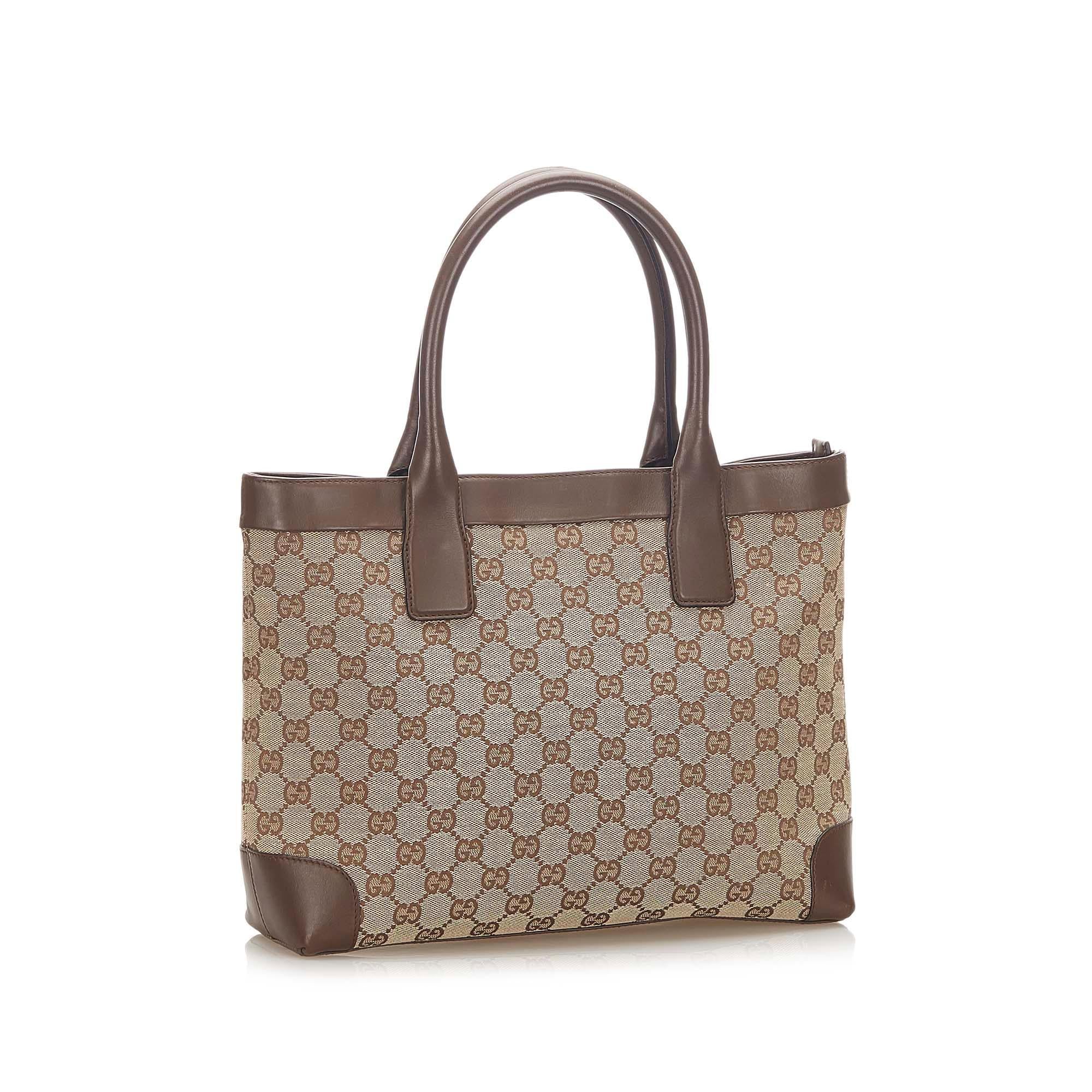 Gucci GG Canvas Tote Bag SHG17319