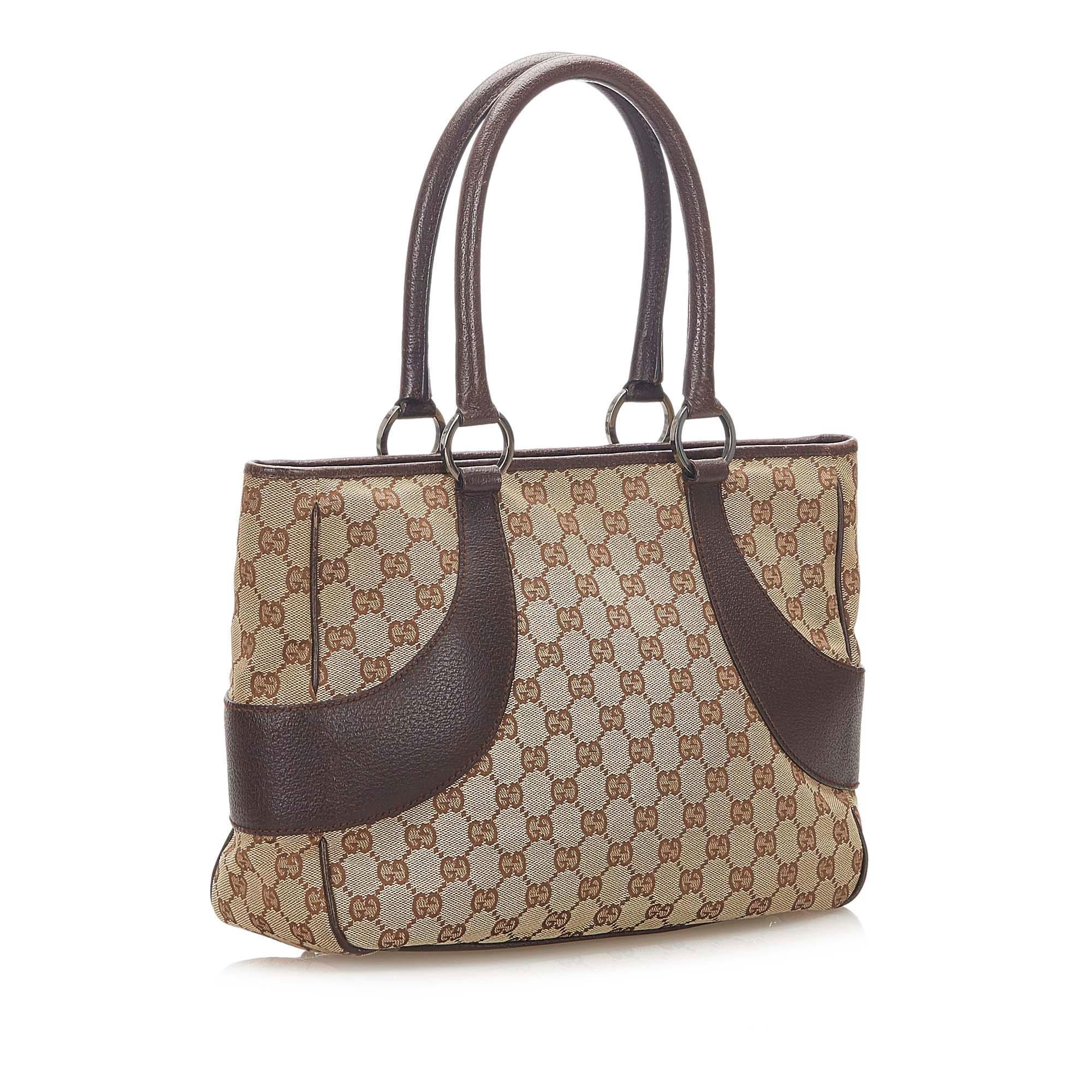 Gucci GG Canvas Tote Bag SHG17316