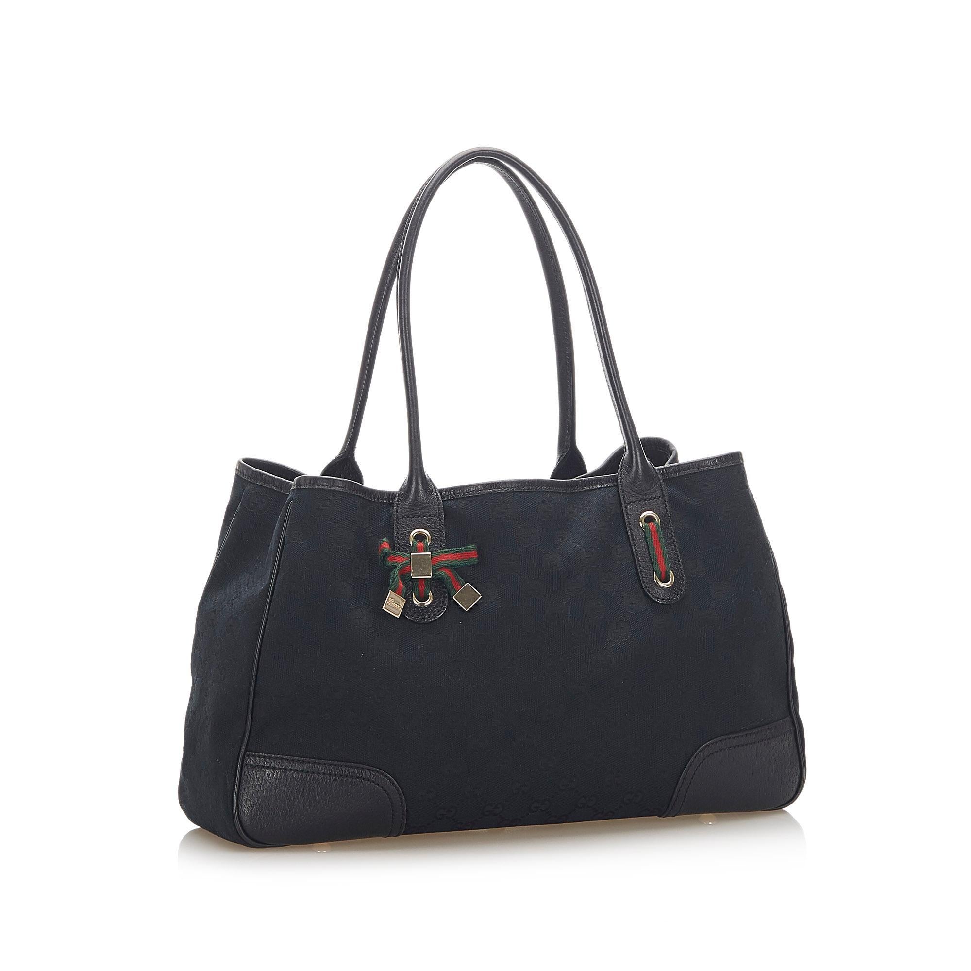 Gucci GG Canvas Princy Tote Bag SHG17320