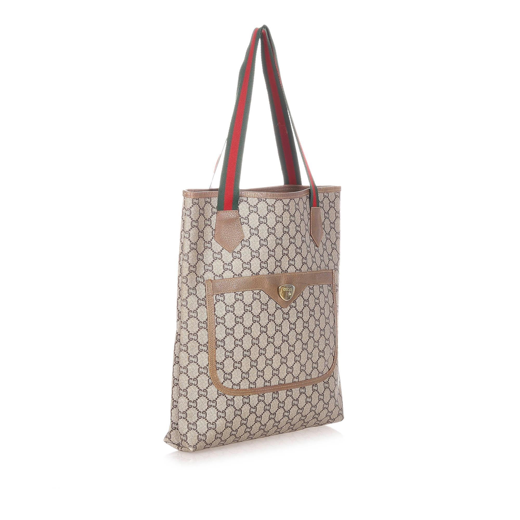 Gucci GG Supreme Web Tote Bag SHG20374