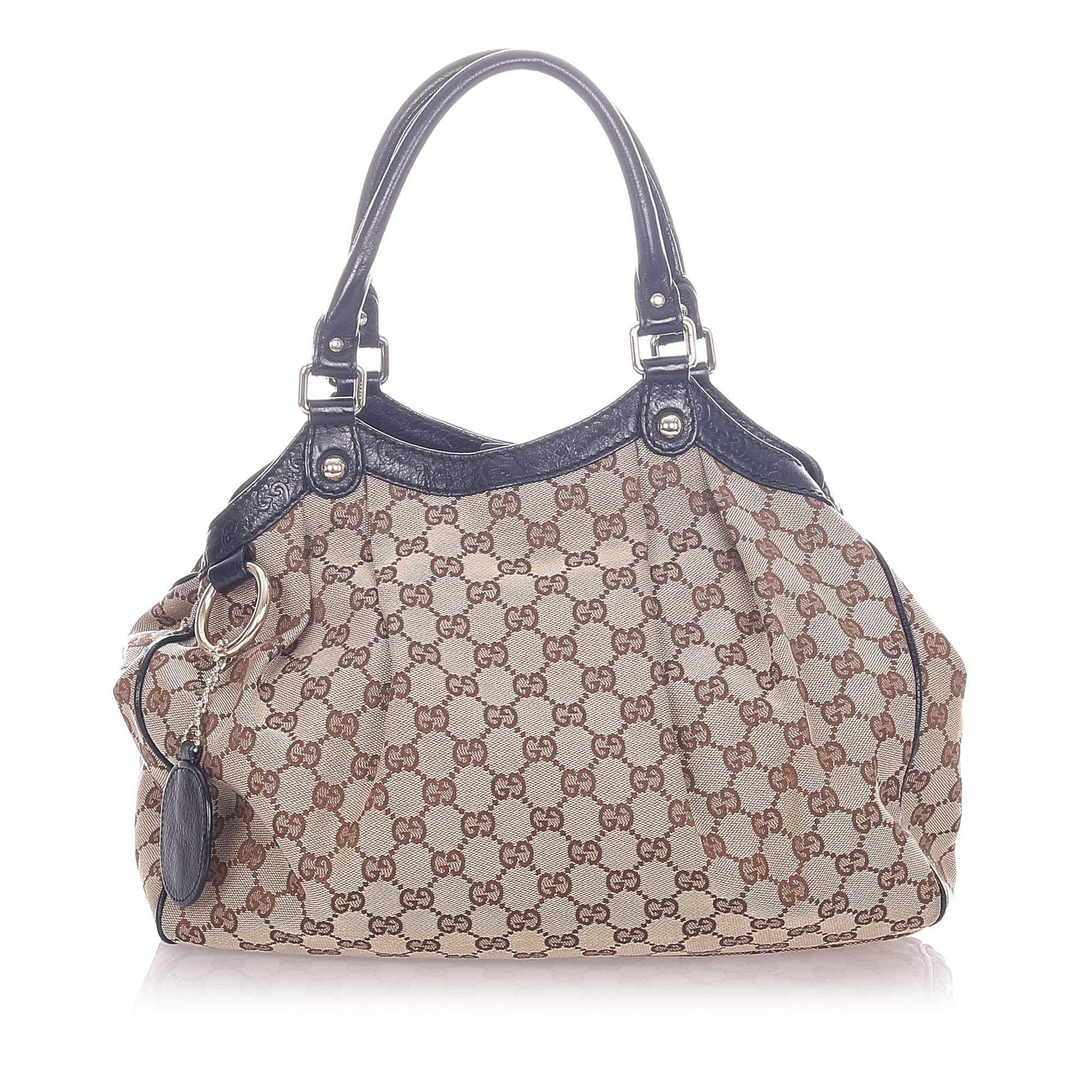 Gucci GG Canvas Sukey Tote Bag SHG20370