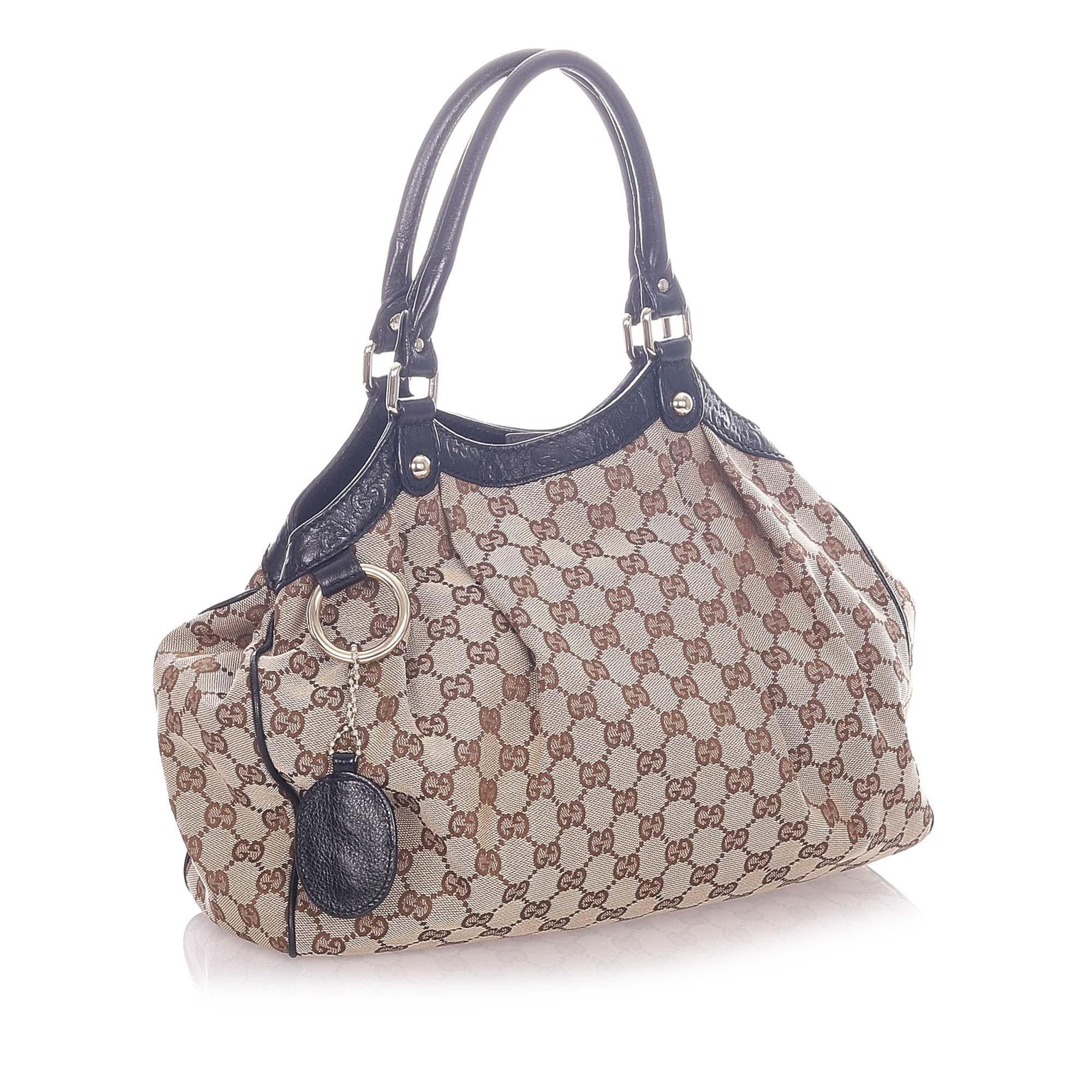 Gucci GG Canvas Sukey Tote Bag SHG20370