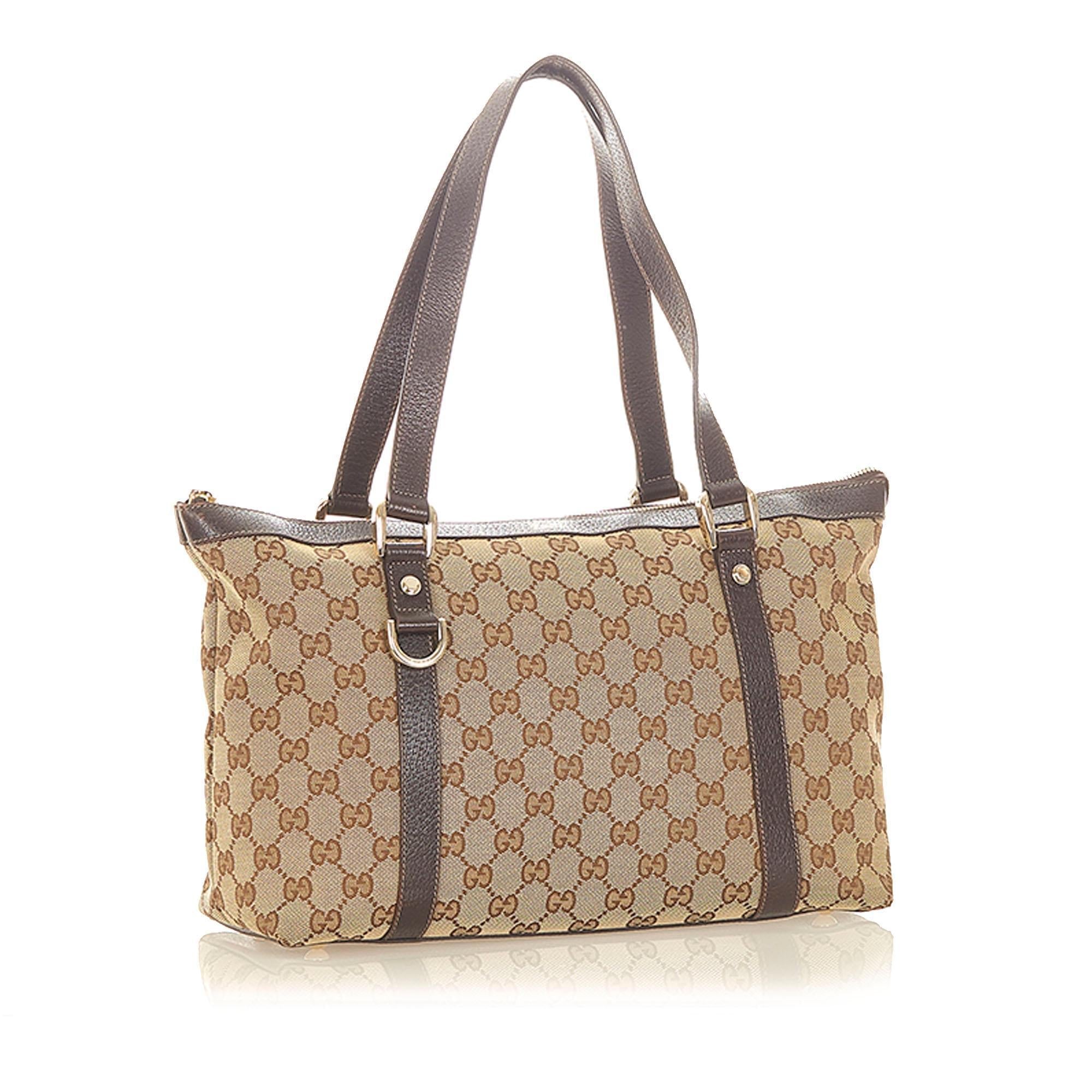 Gucci GG Canvas Abbey Tote Bag SHG20420