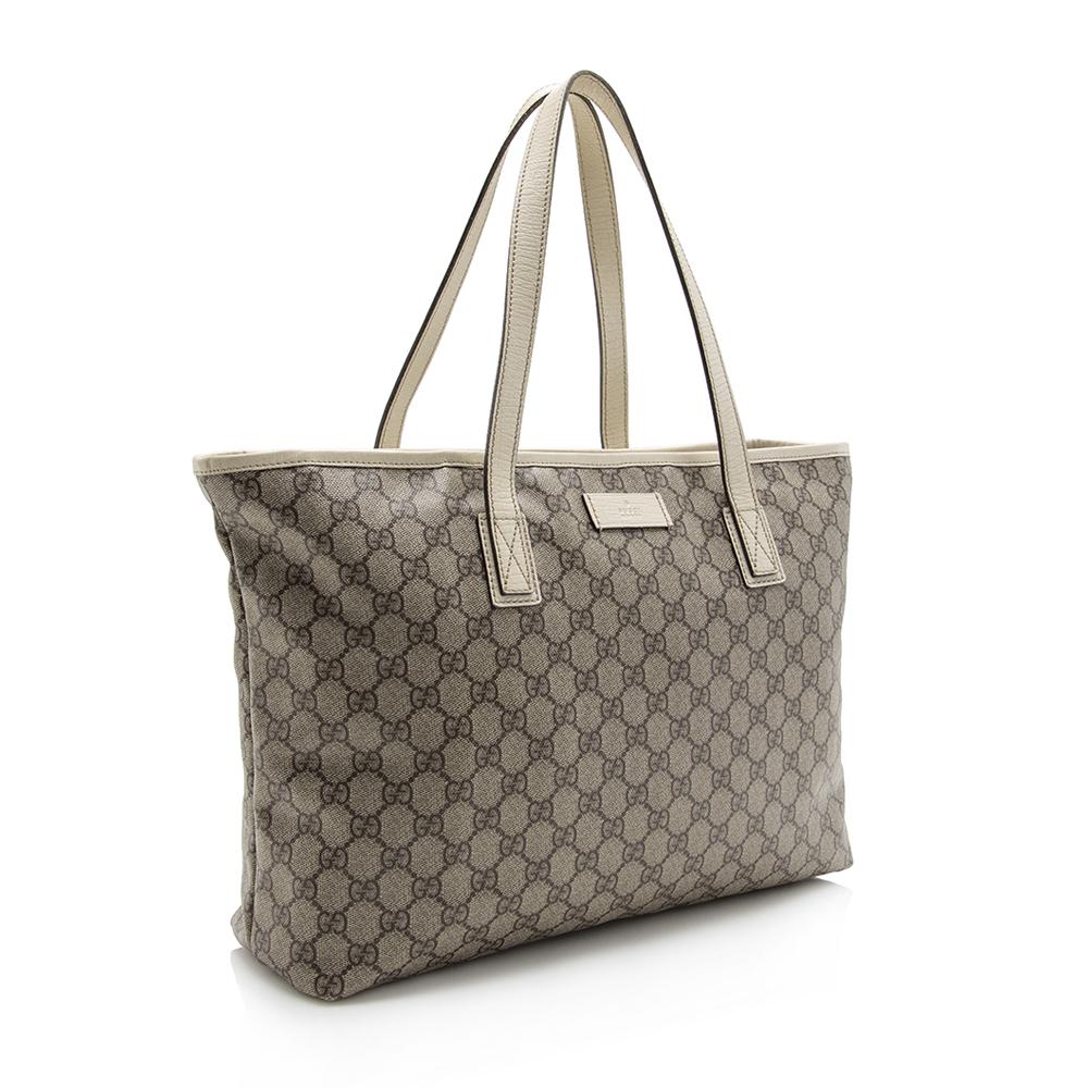 Gucci GG Supreme Classic Medium Zip Tote SHF14371