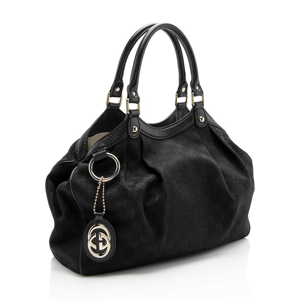 Gucci GG Canvas Sukey Medium Tote SHF14441