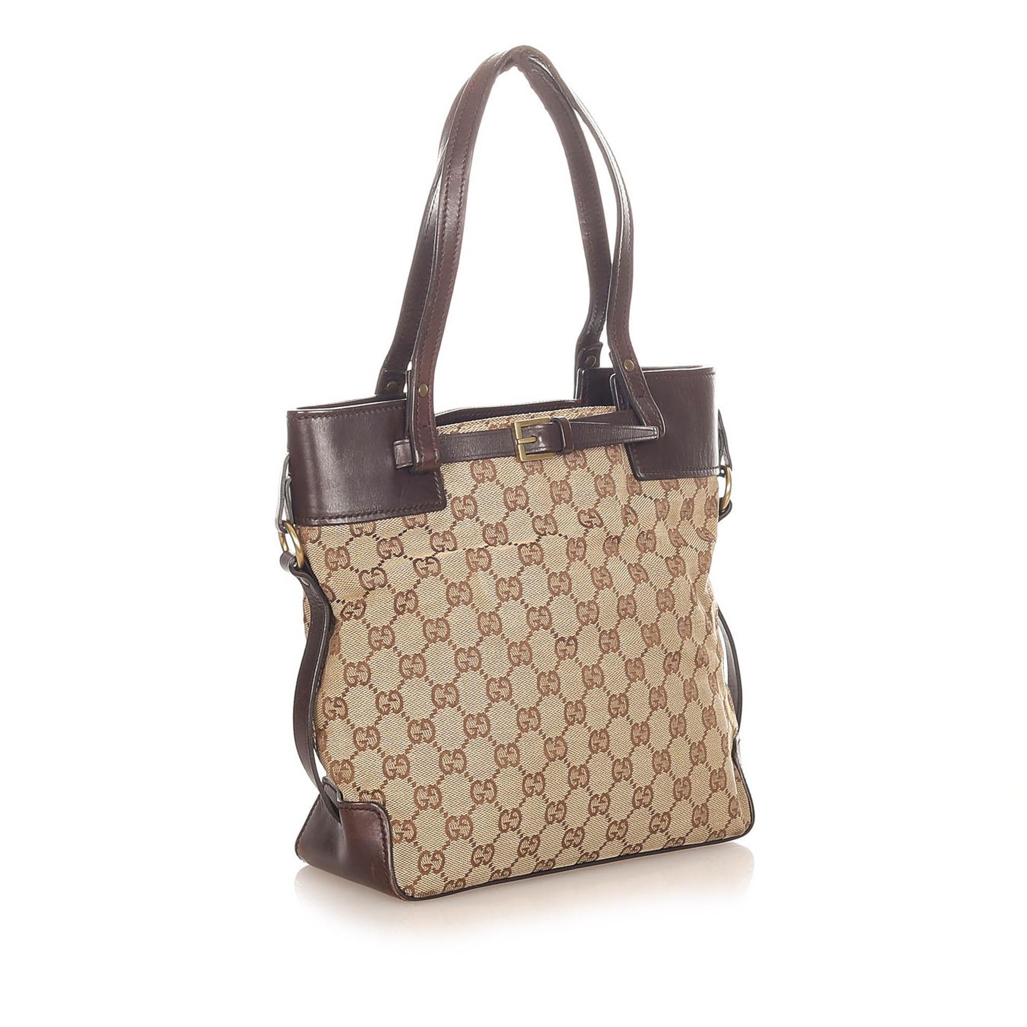 Gucci GG Canvas Tote Bag SHG20550