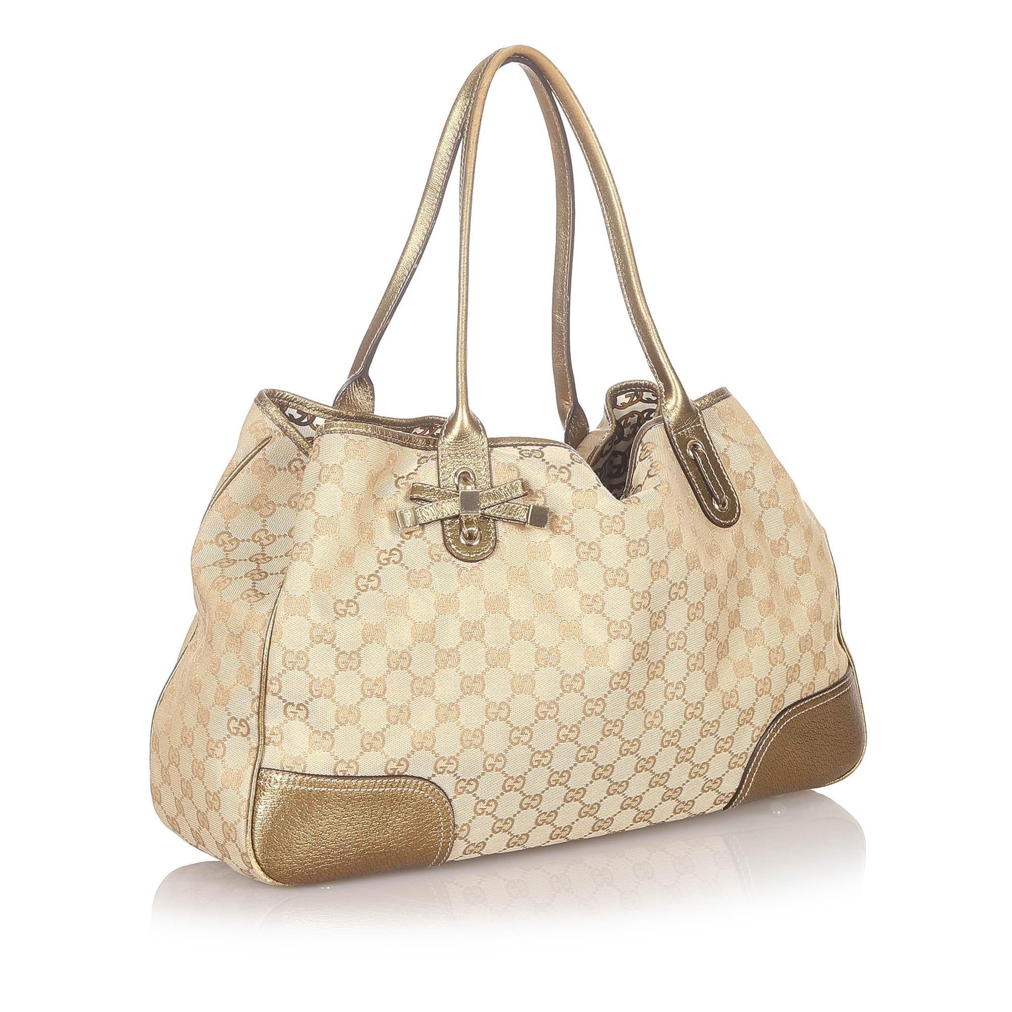 Gucci GG Canvas Princy Tote Bag SHG20542
