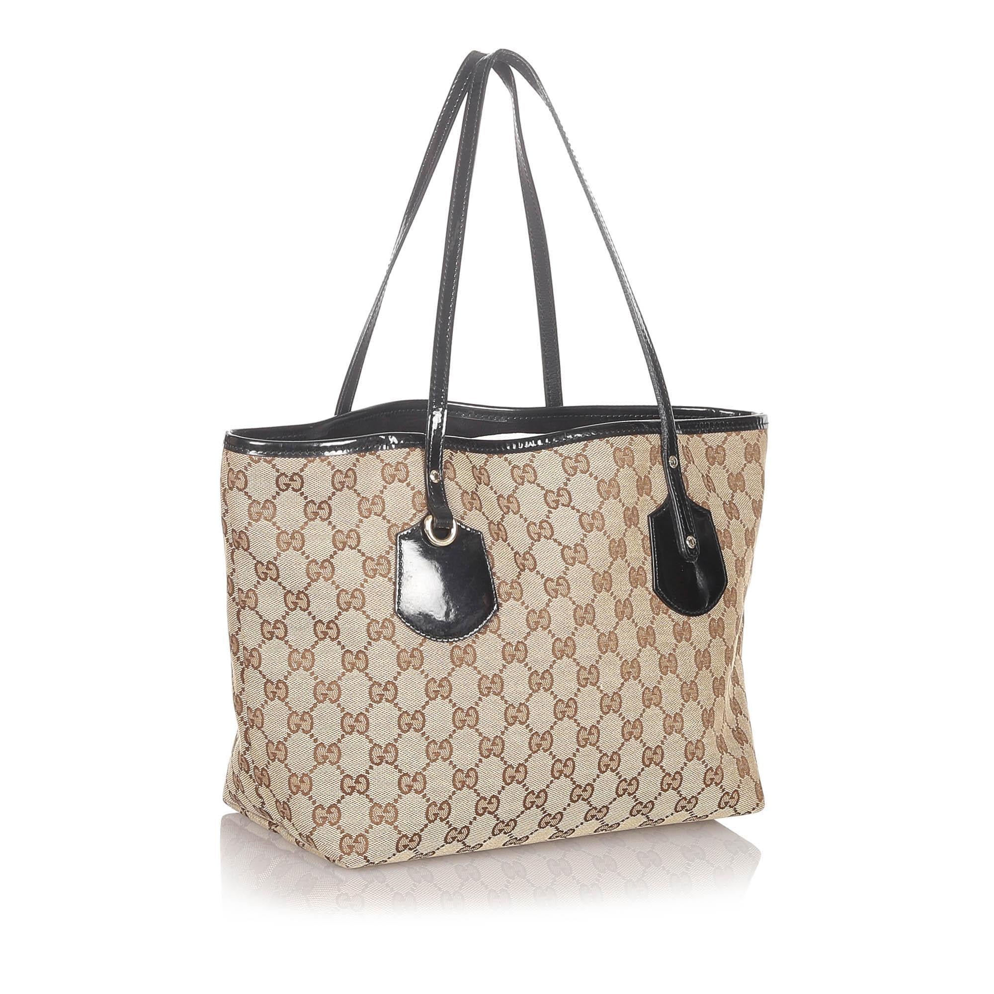 Gucci GG Canvas Jolie Tote Bag SHG20552