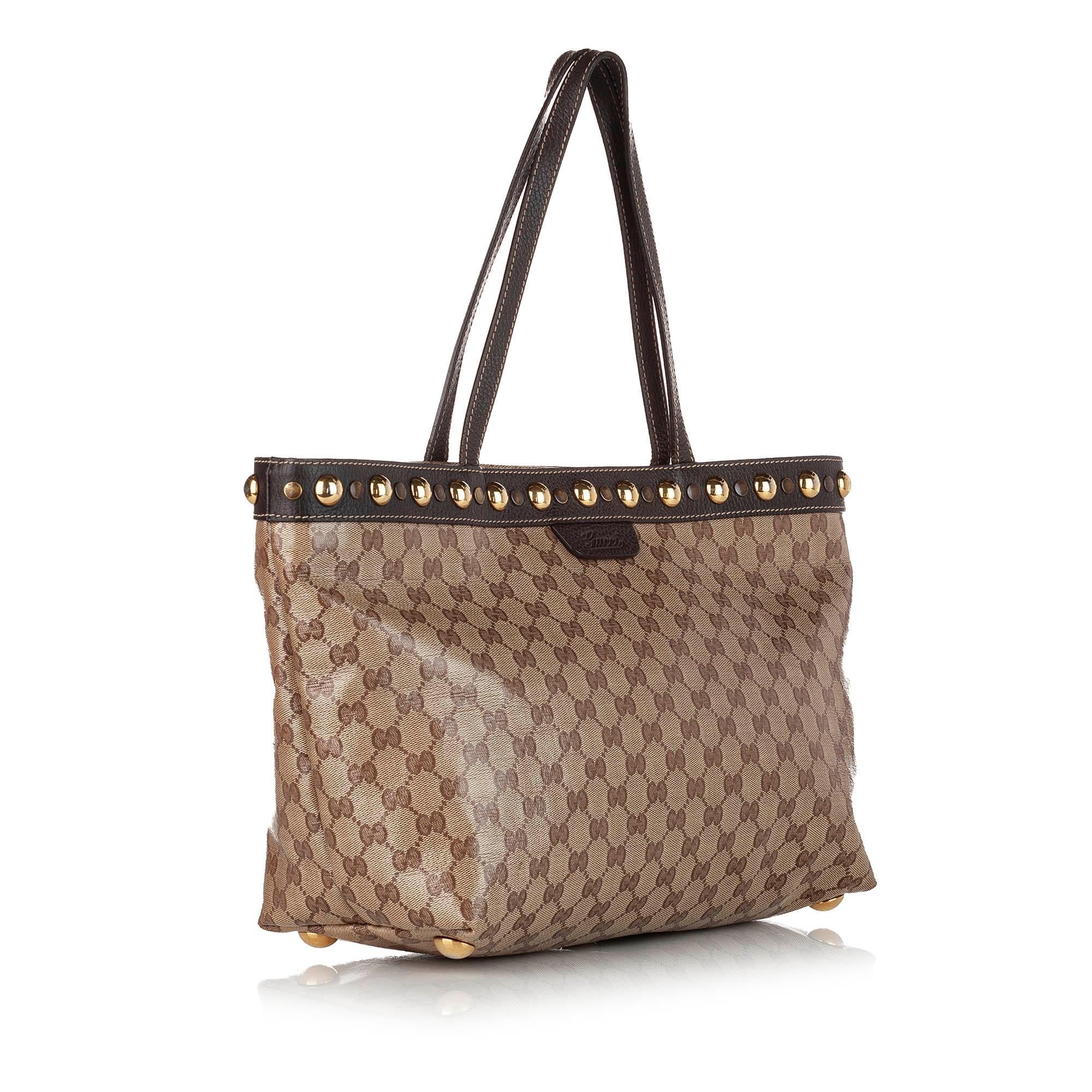 Gucci GG Canvas Babouska Tote Bag SHG20755