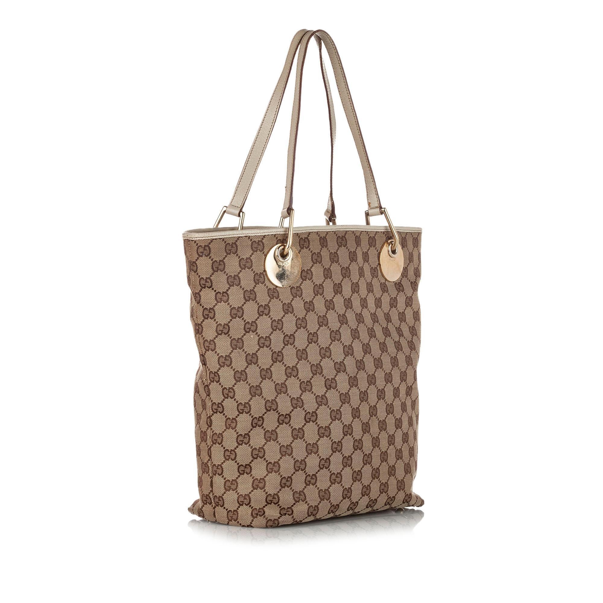 Gucci GG Canvas Eclipse Tote Bag SHG20775