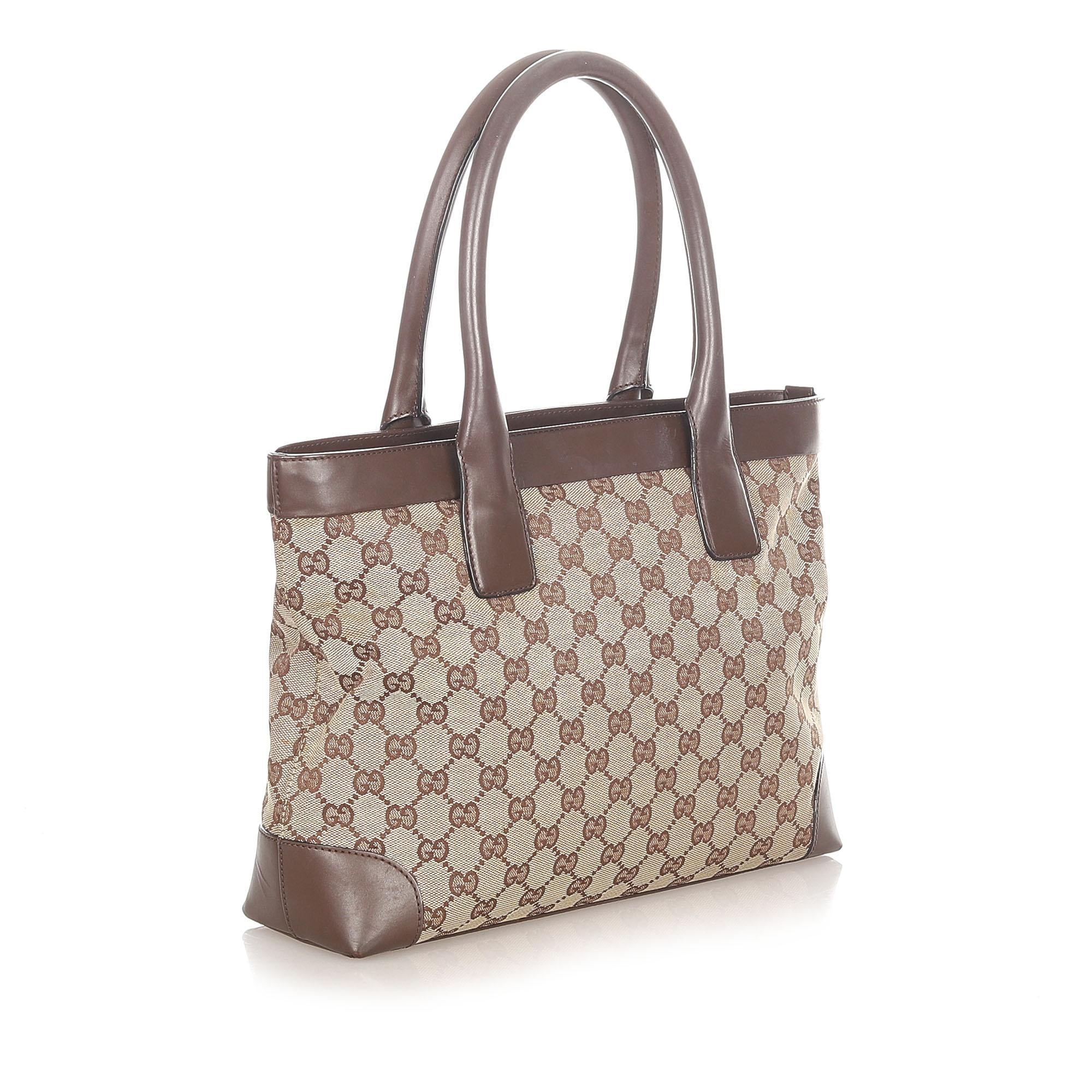 Gucci GG Canvas Tote Bag SHG20760