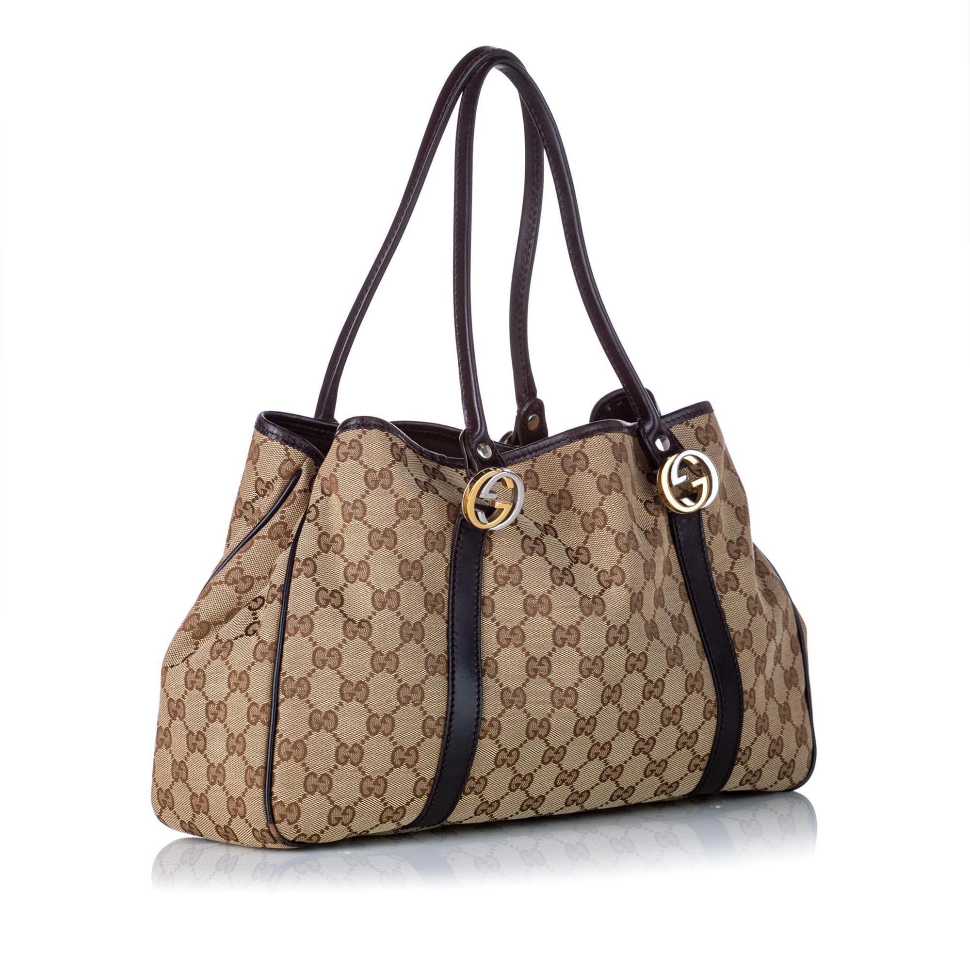 Gucci GG Canvas Twins Tote Bag SHG20699