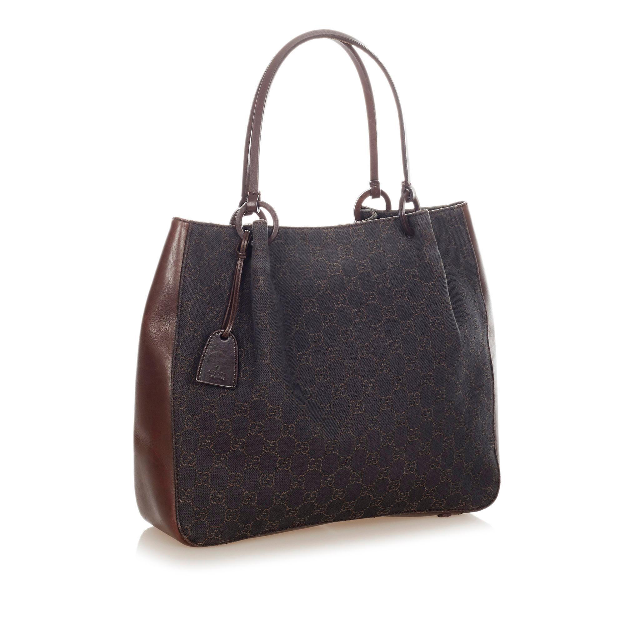 Gucci GG Canvas Tote Bag SHG20817
