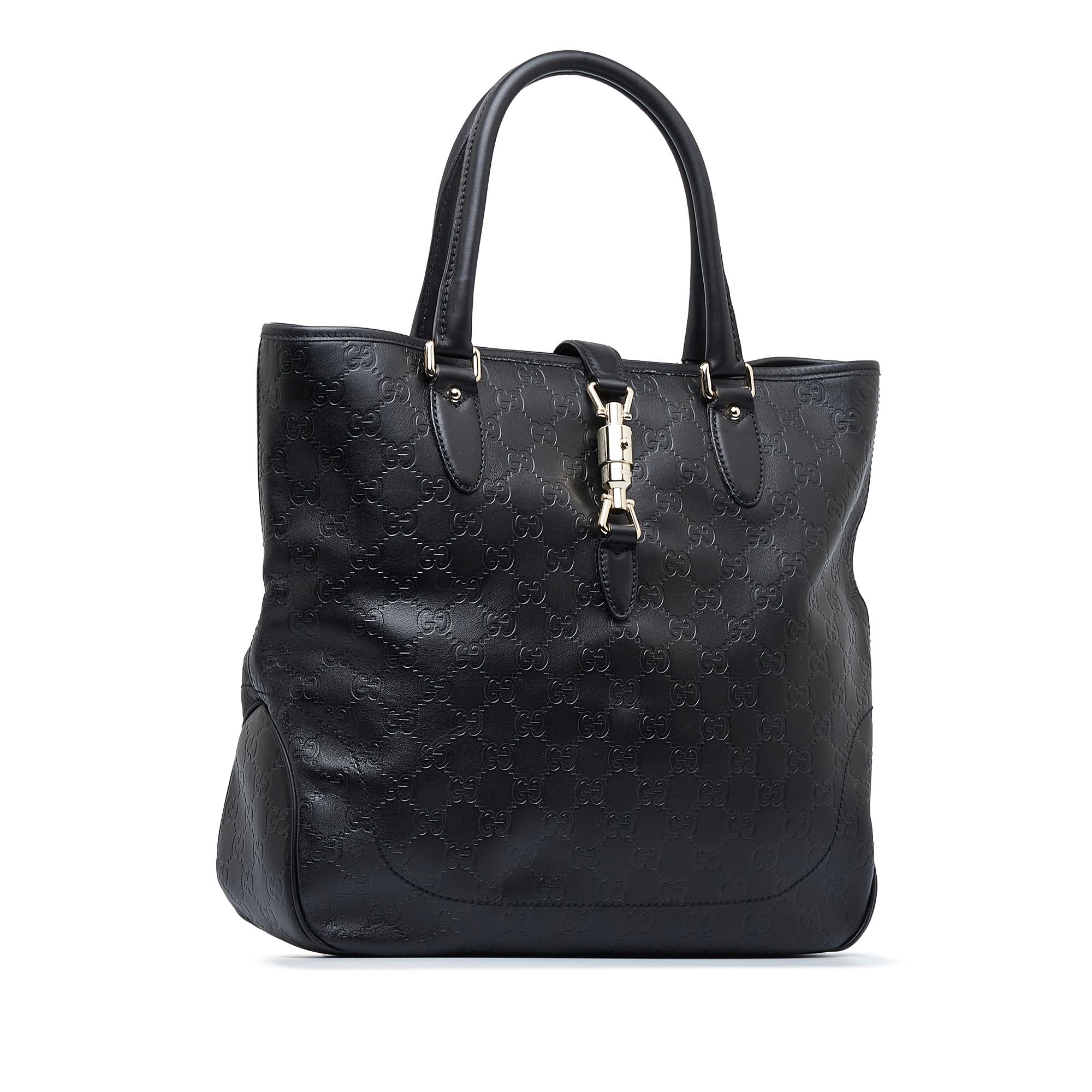 Gucci Guccissima New Jackie Tote SHGkH4Dlg