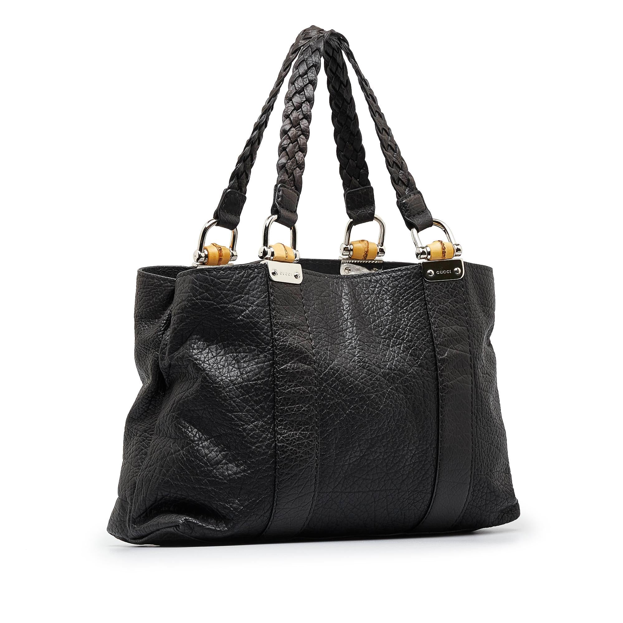 Gucci Bamboo Libeccio Tote Bag SHGW3rYUf