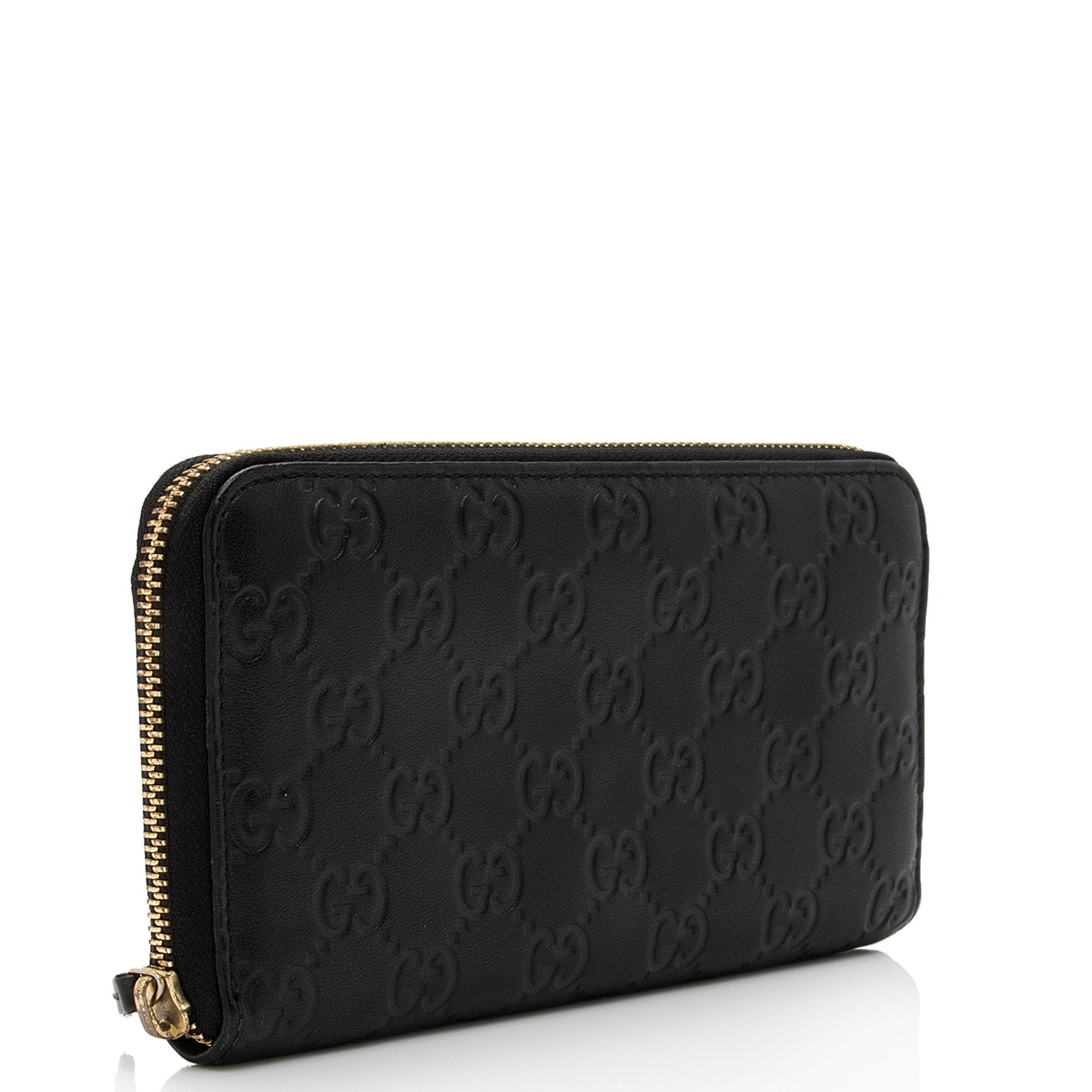 Gucci Guccissima Leather Zip Around Wallet SHFVmk13c