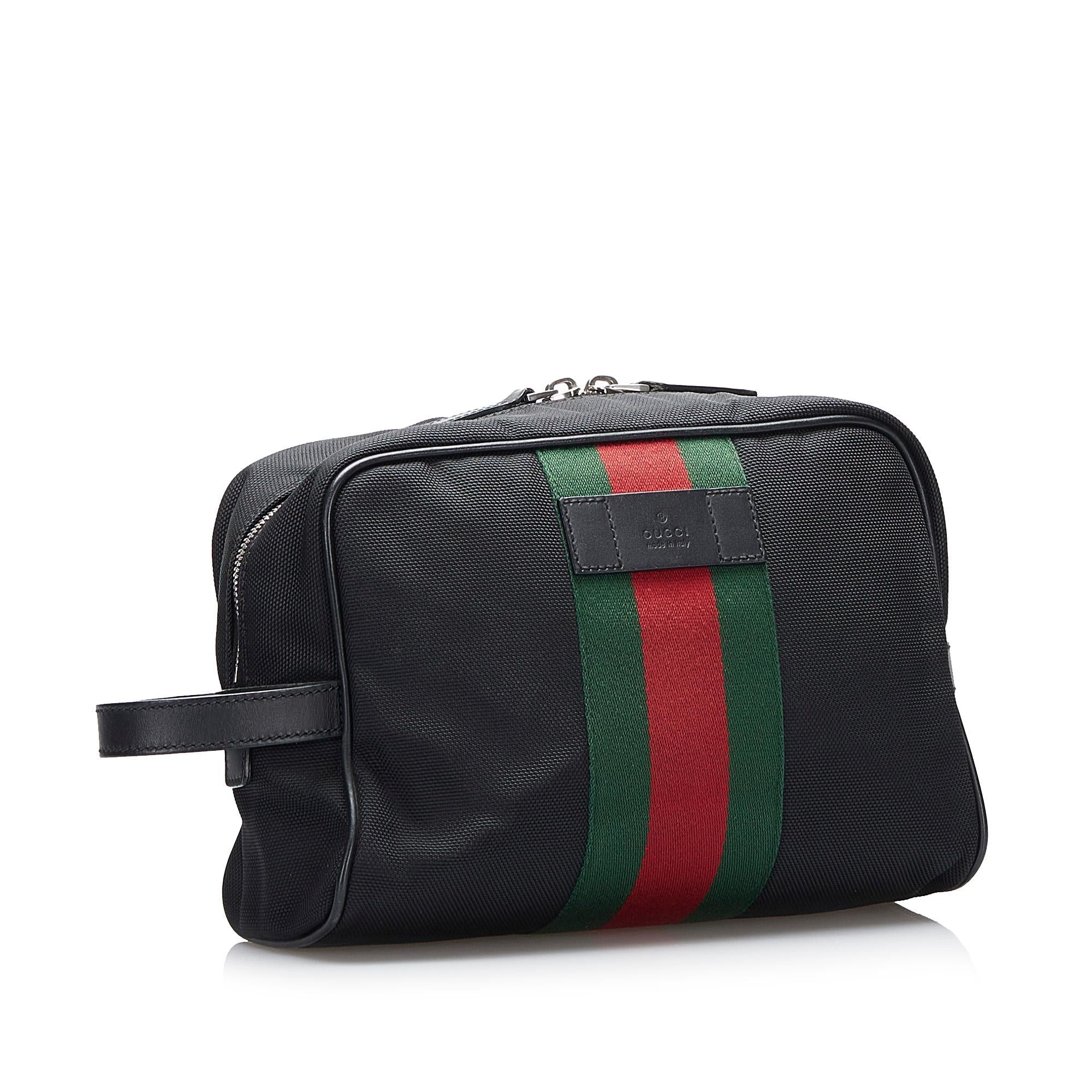 Gucci Techno Web Clutch SHGaAsl22