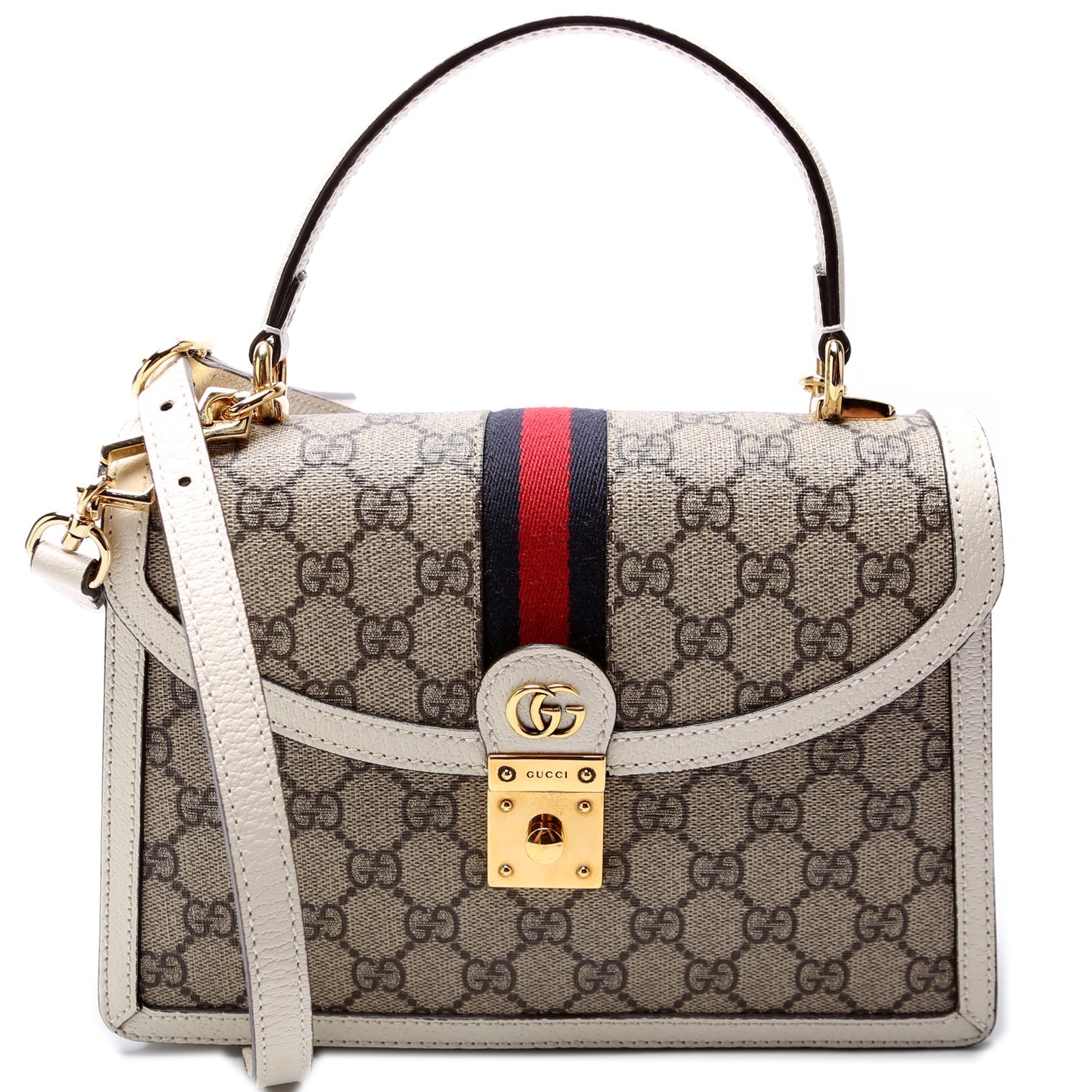 Gucci Supreme Ophidia Small Top Handle Bag 651055