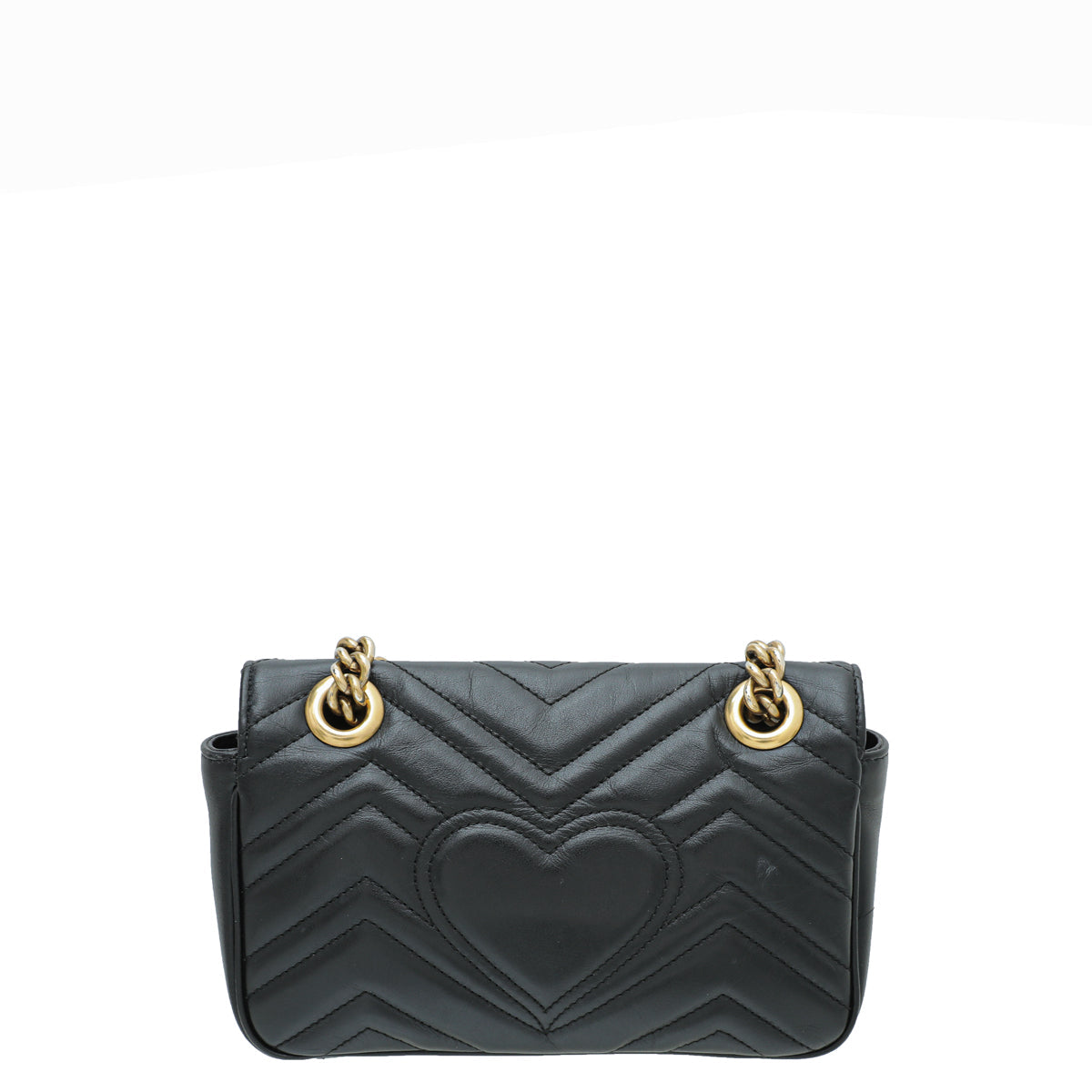 Gucci Black GG Marmont Mini Bag