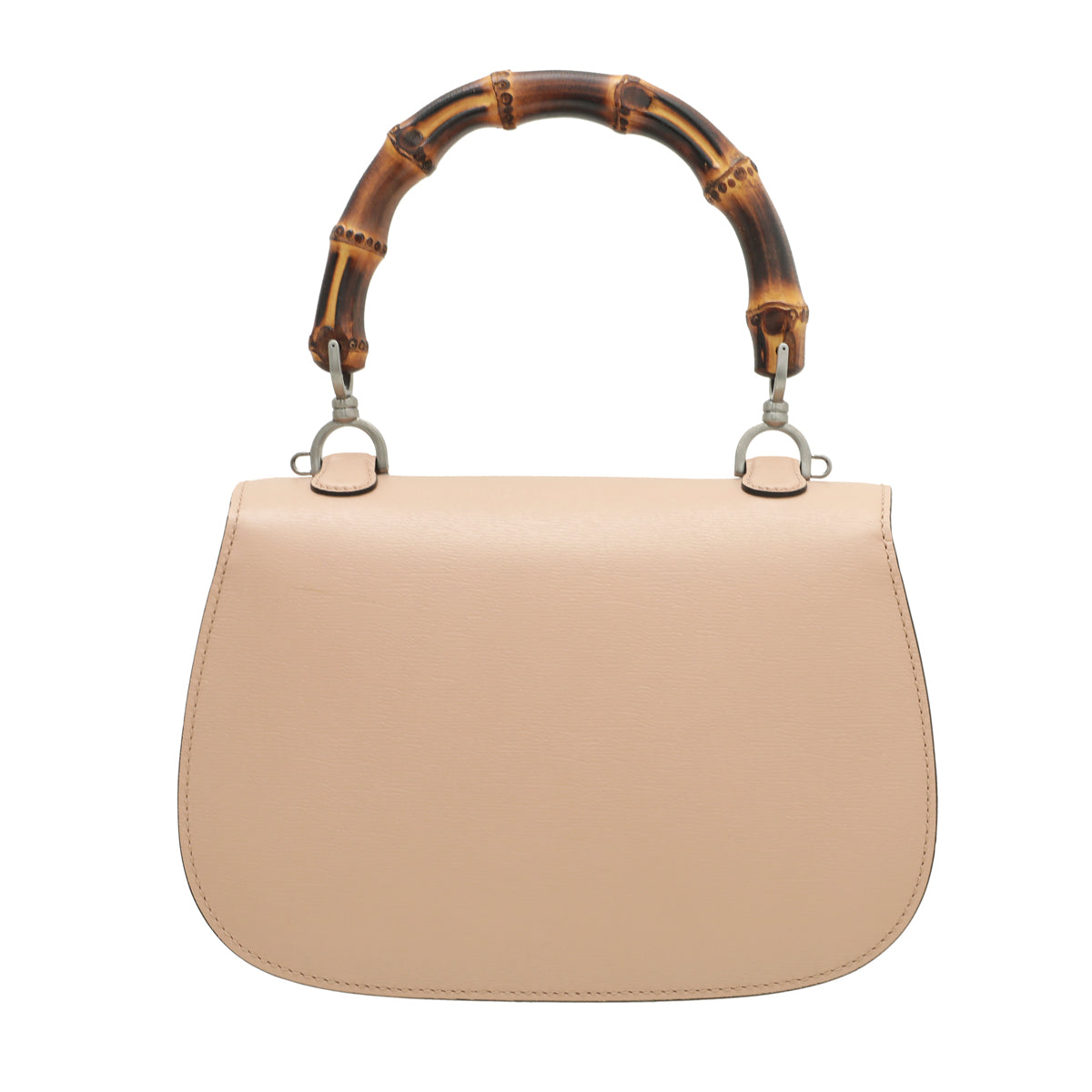 Gucci Blush Pink Bamboo Top Handle Bag