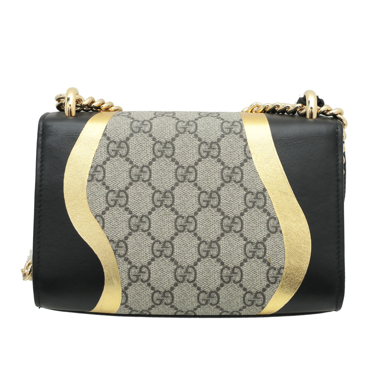 Gucci Tricolor GG Padlock Small Bag