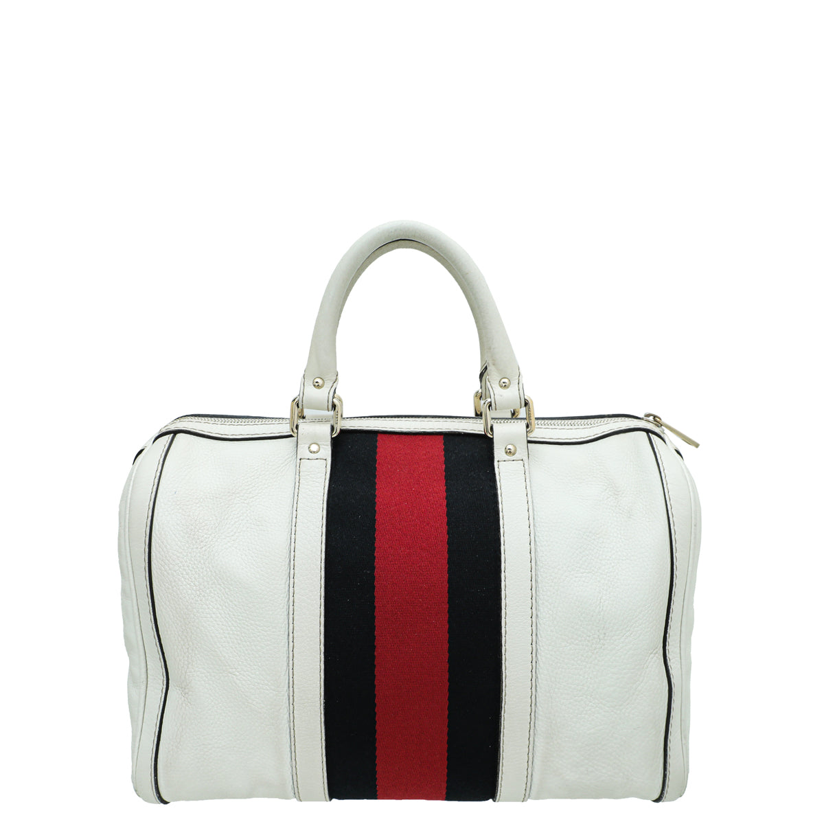 Gucci Tricolor Vintage Web Joy Boston Bag