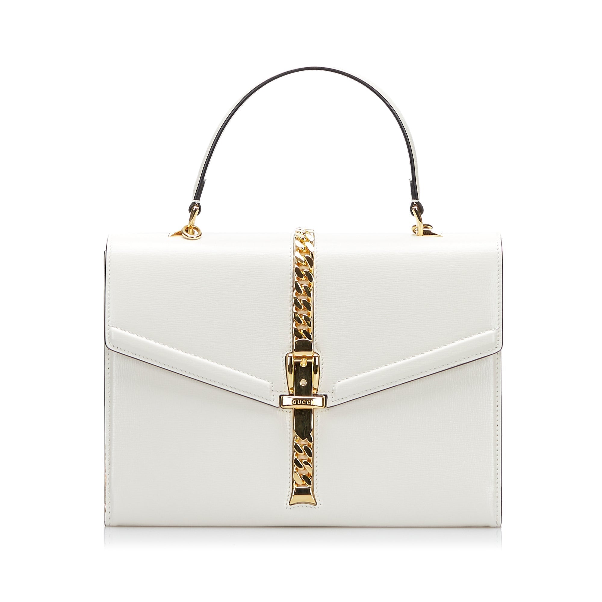 Gucci Sylvie 1969 Leather Satchel