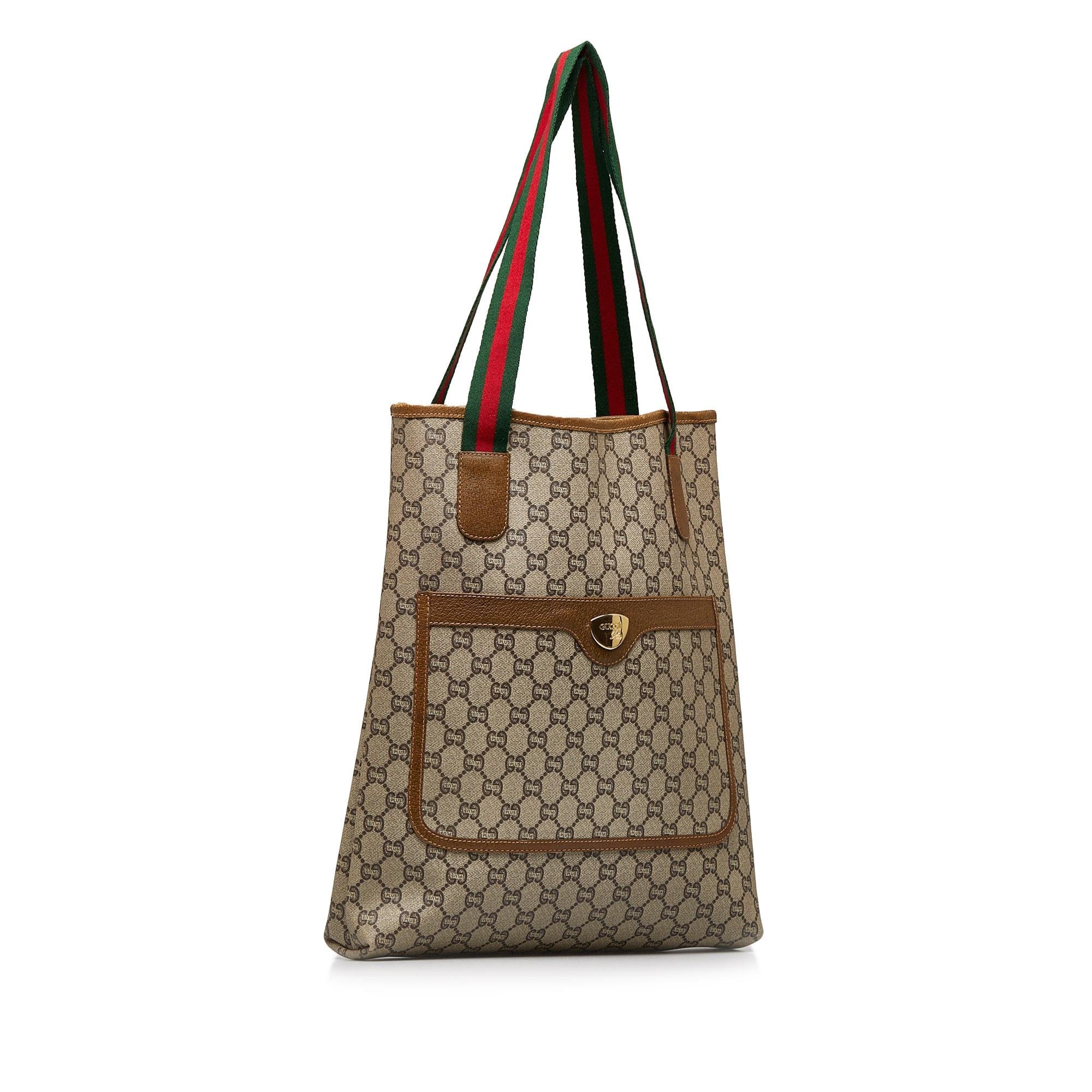 Gucci GG Supreme Web Tote Bag SHGze33p0