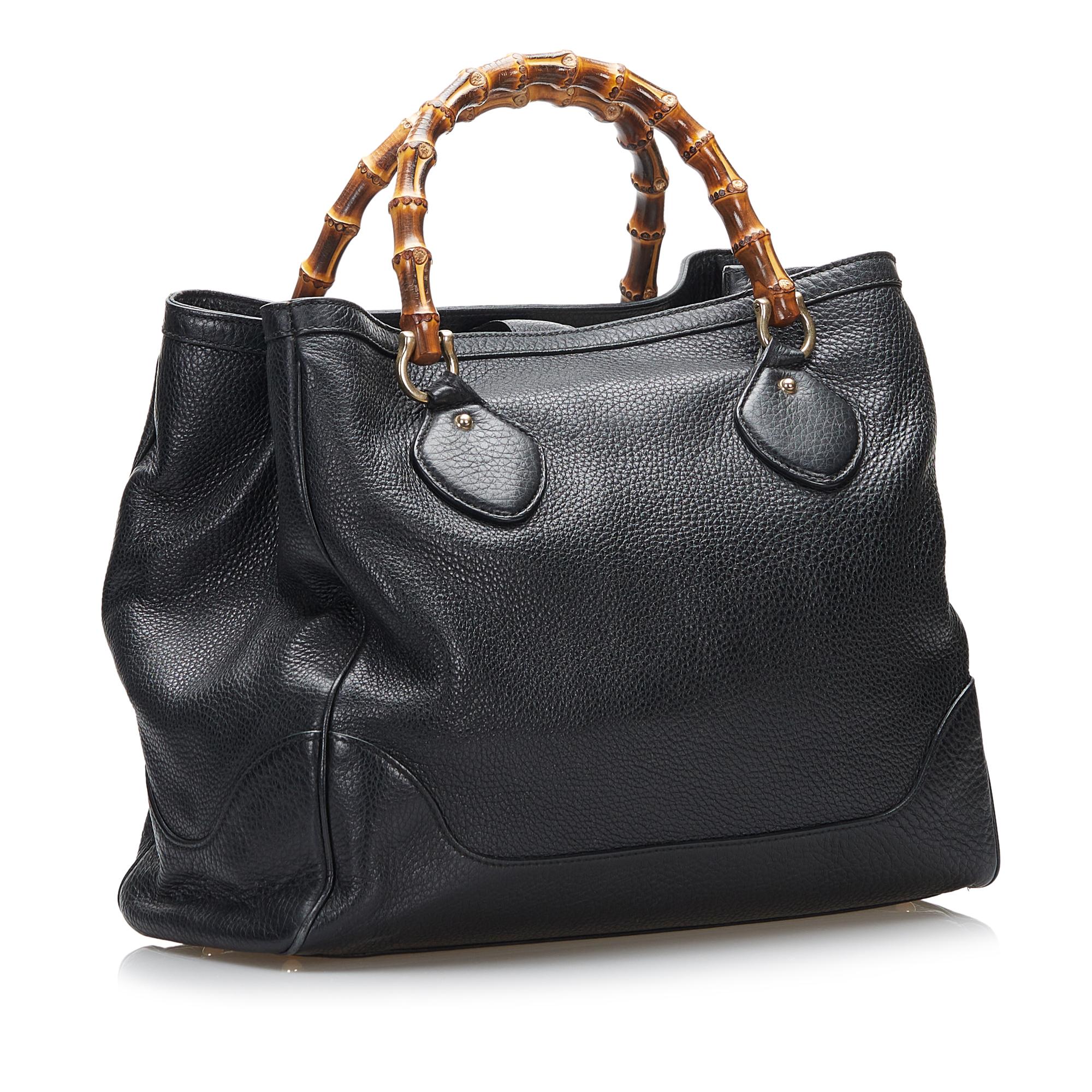 Gucci Bamboo Diana Leather Tote Bag SHGujWbaY