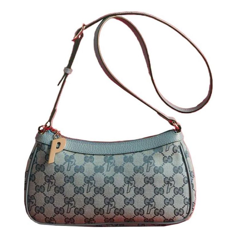 WMNS GUCCI GGP Canvas HalfMoon Mini Bag x Palace 723737FAA1B4911