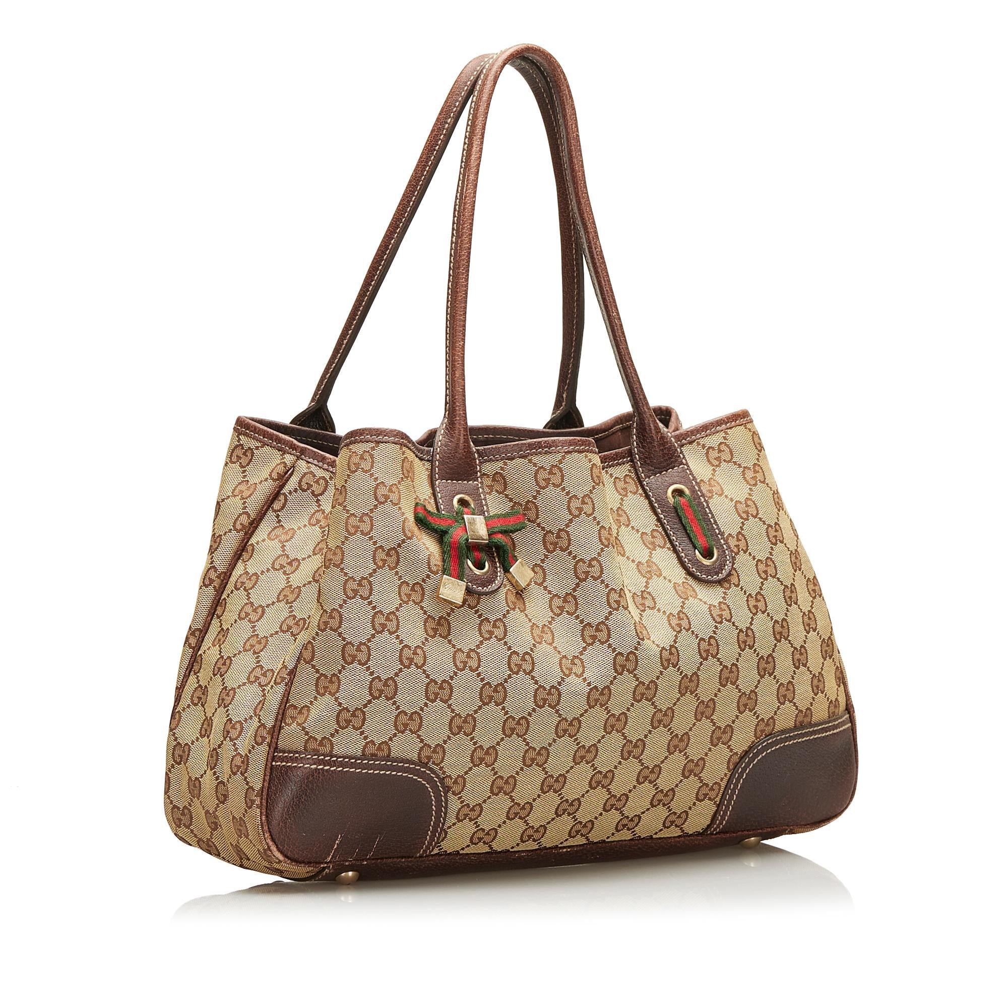 Gucci GG Canvas Princy Tote Bag SHGr8NuVq