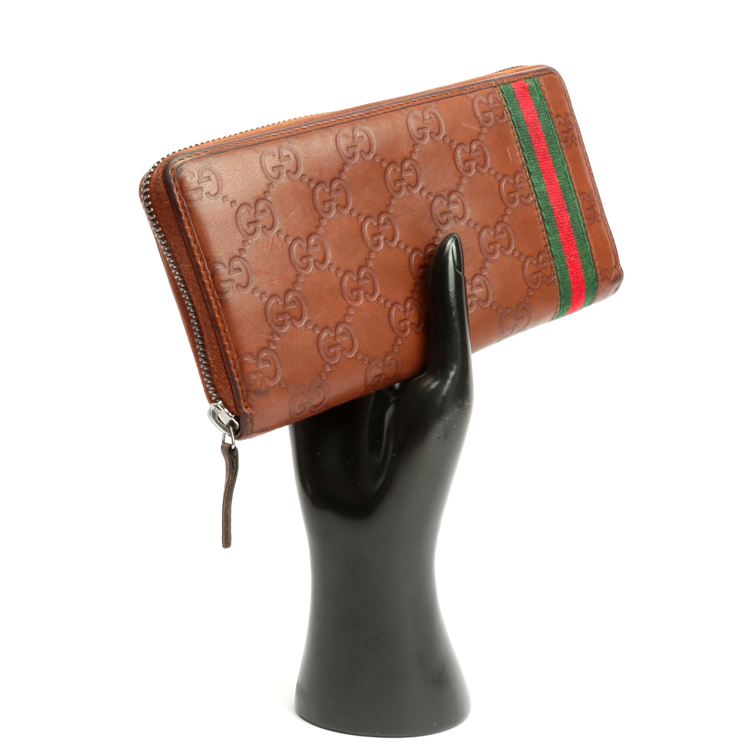 GUCCI Guccissima Zip Around Wallet OUTLET FINAL SALE