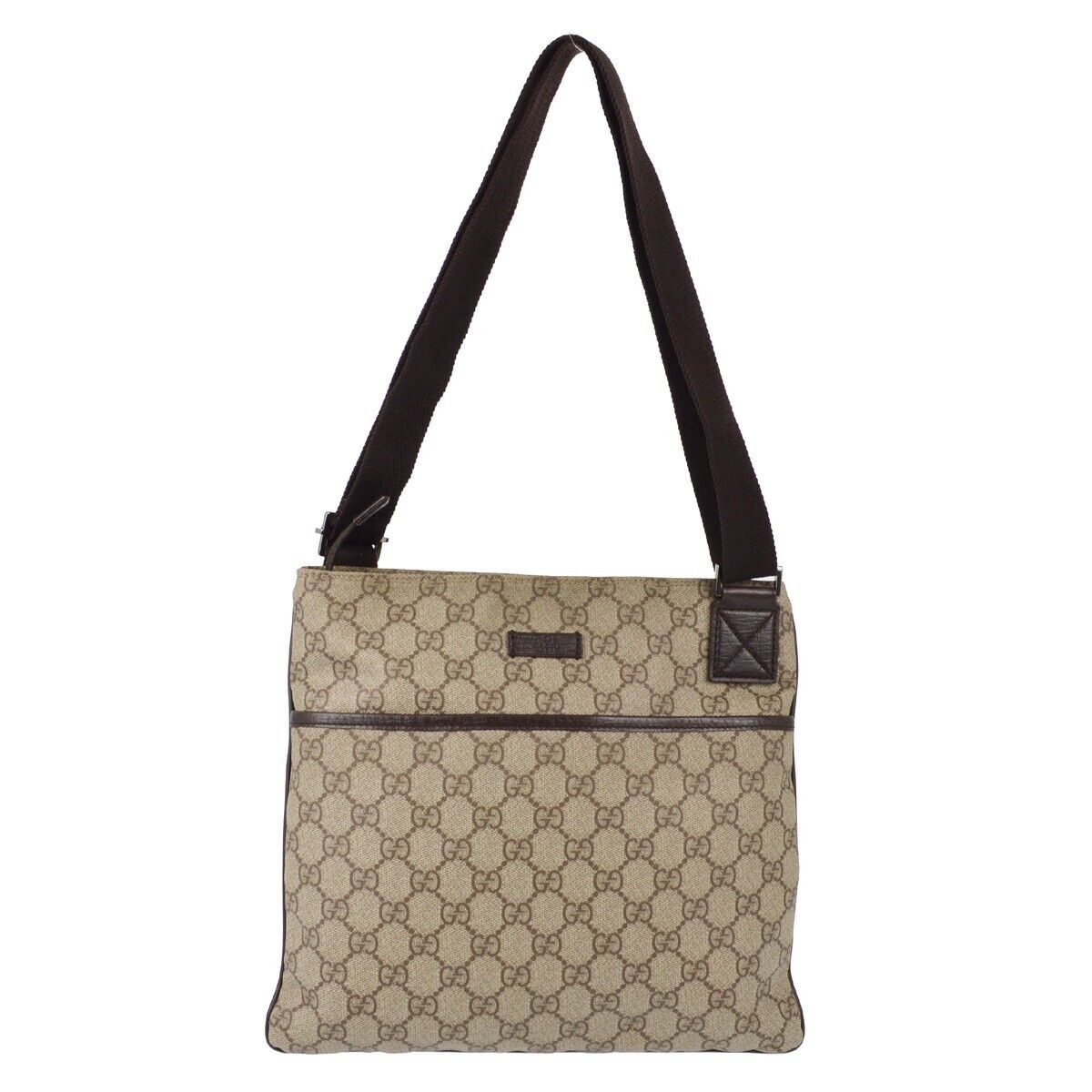 Gucci Brown Gg Crossbody Bag
